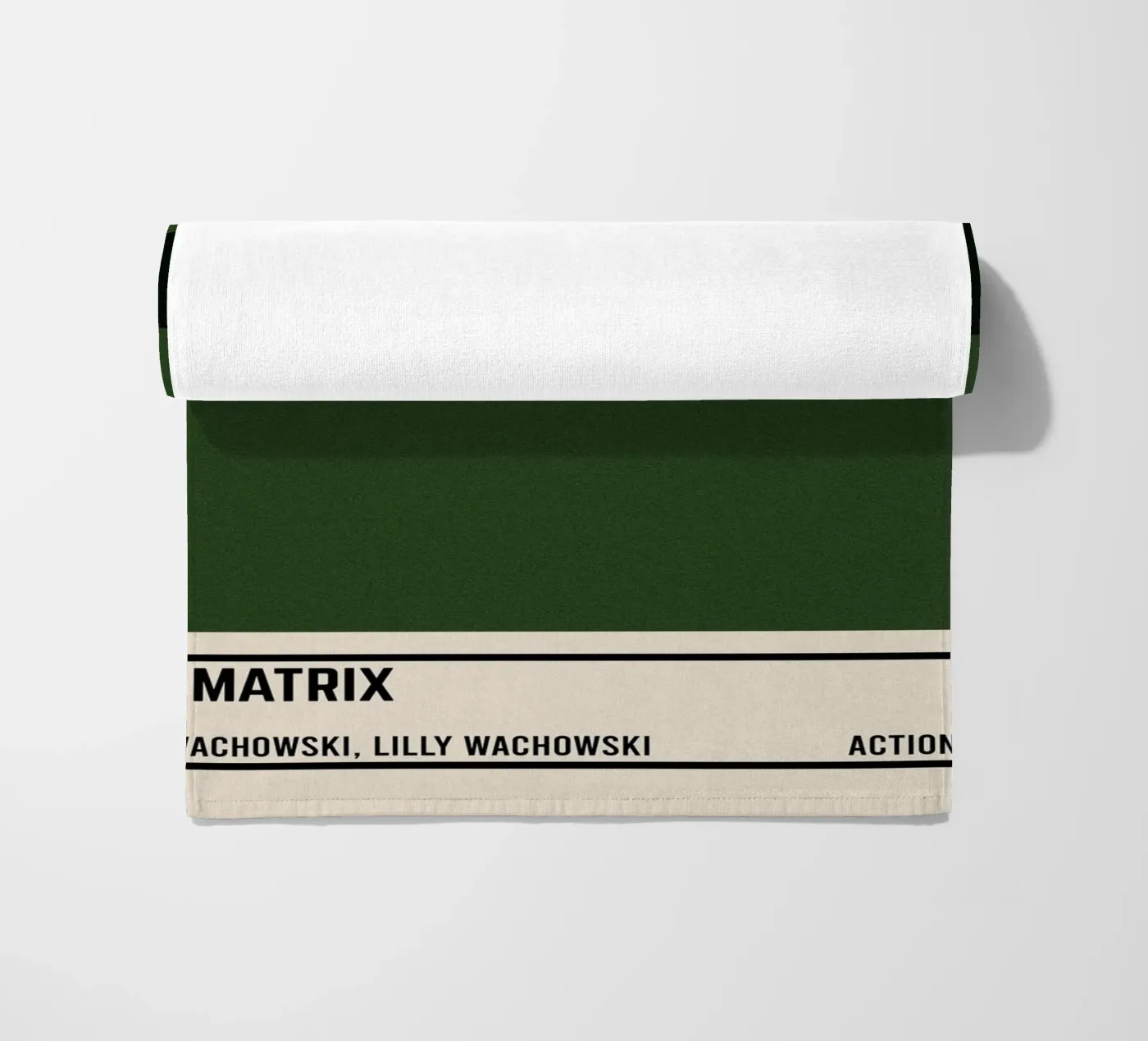 The Matrix Strandtuch von TheArtstudio