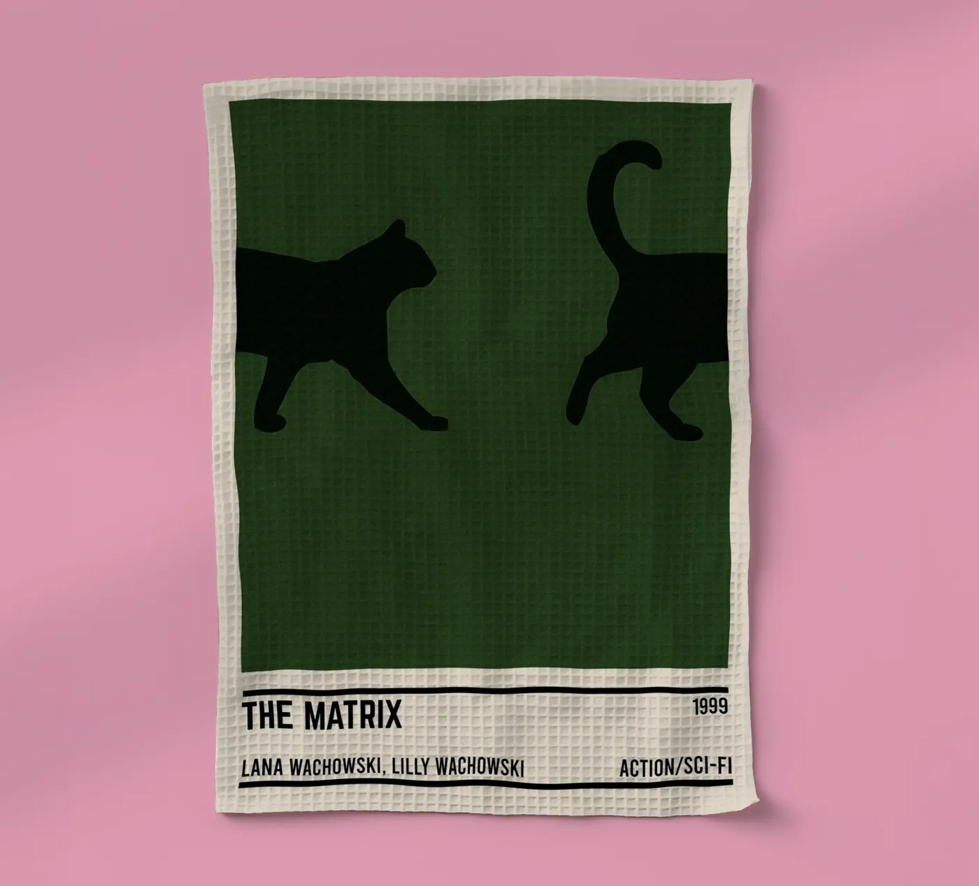 The Matrix tea towel by TheArtstudio