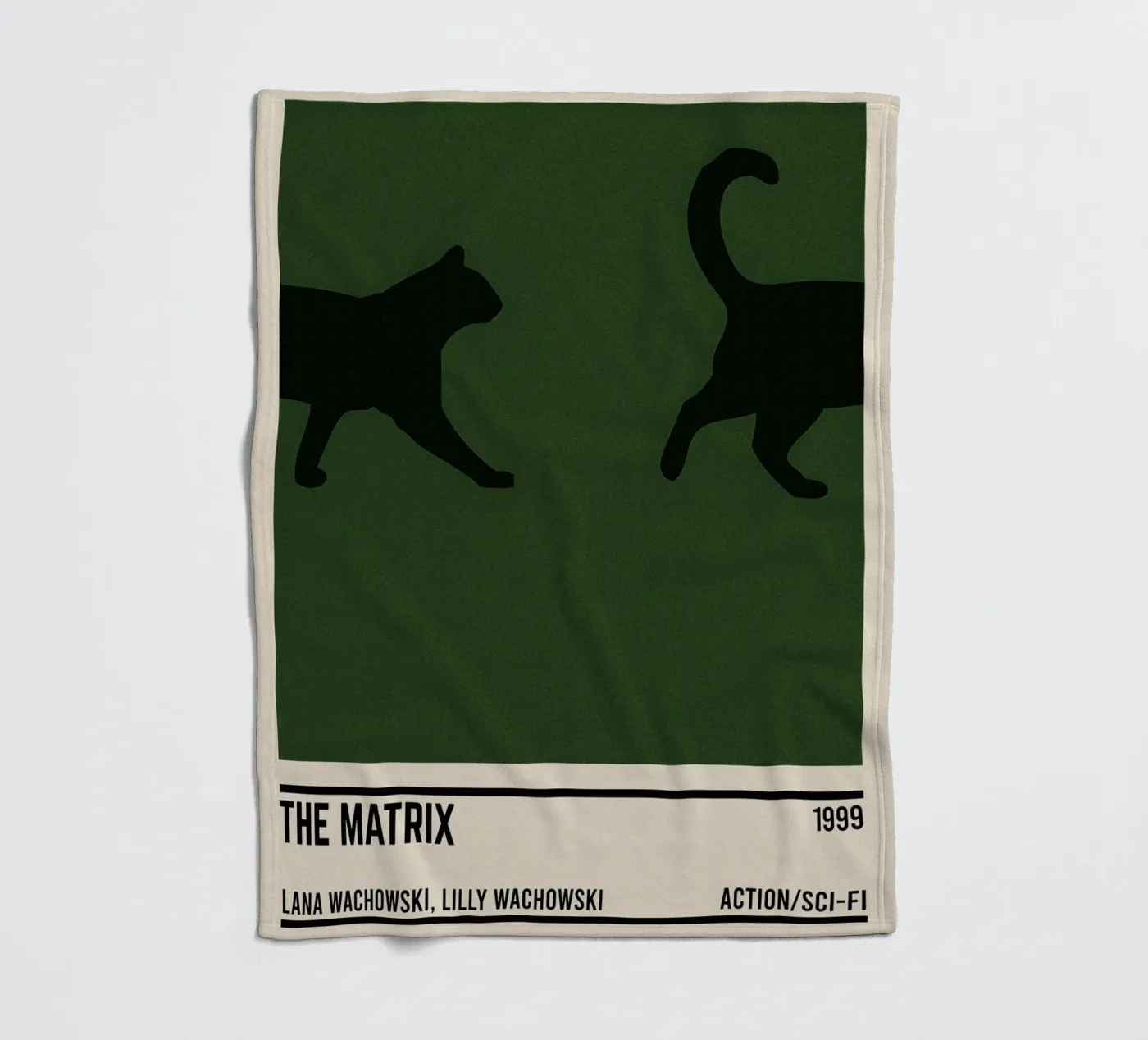 The Matrix fleecedeken van TheArtstudio