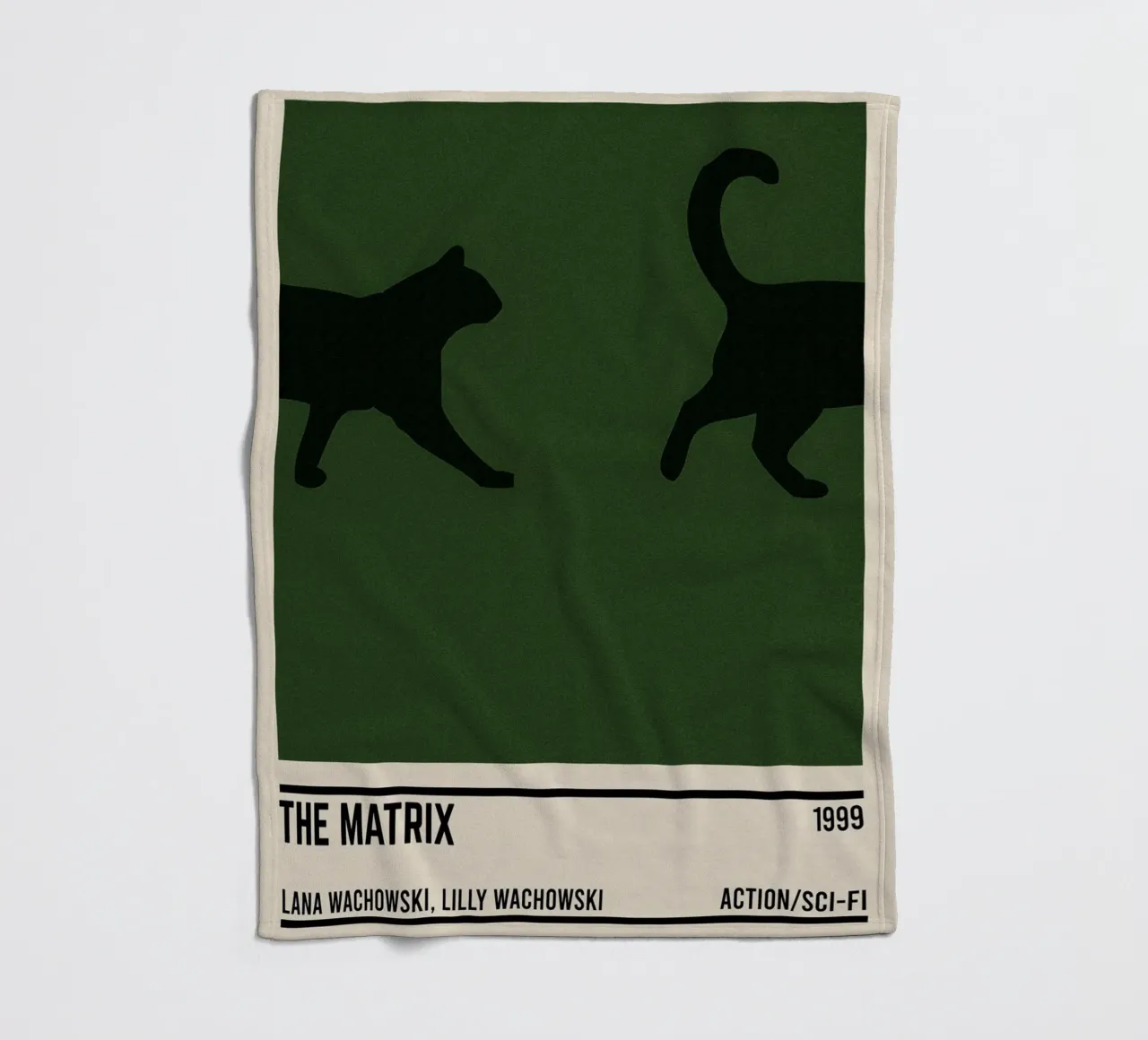 The Matrix Fleecedecke von TheArtstudio