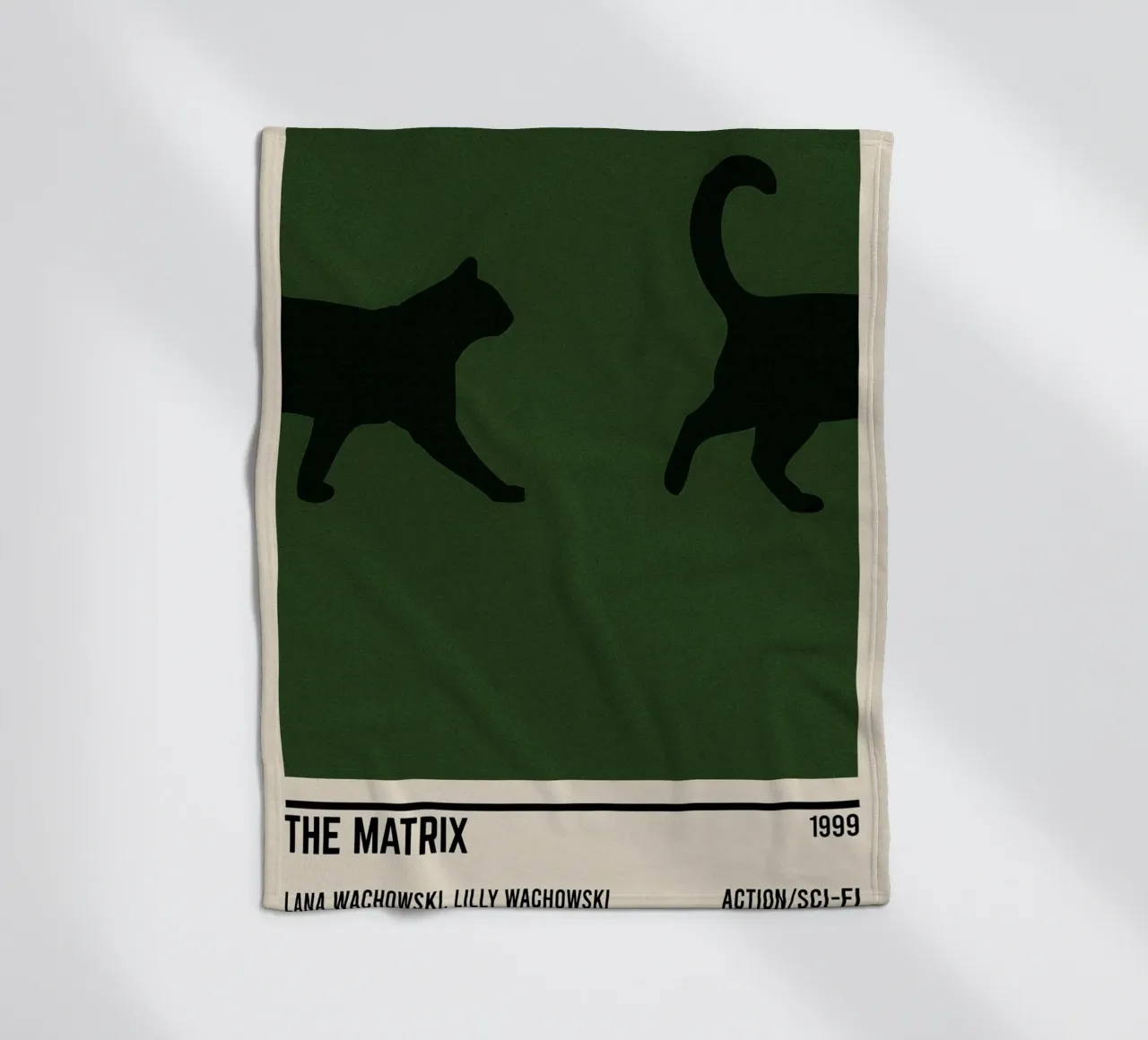 The Matrix Fleecedecke von TheArtstudio