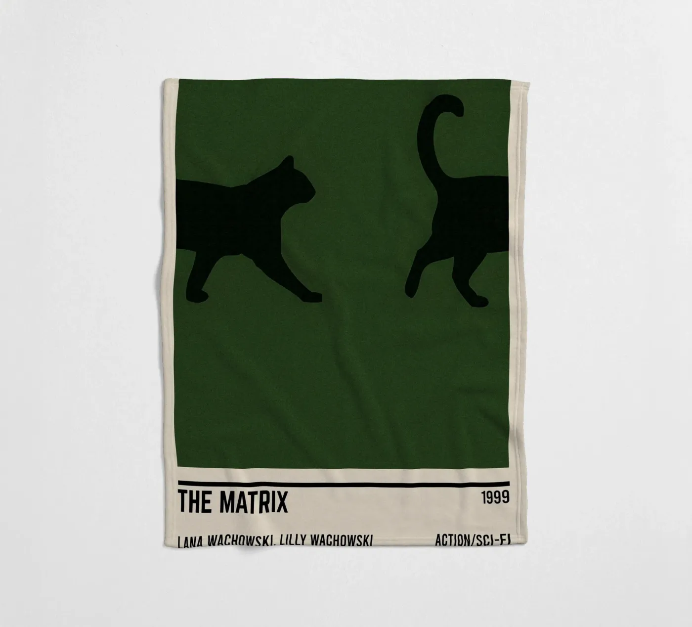 The Matrix fleecedeken van TheArtstudio