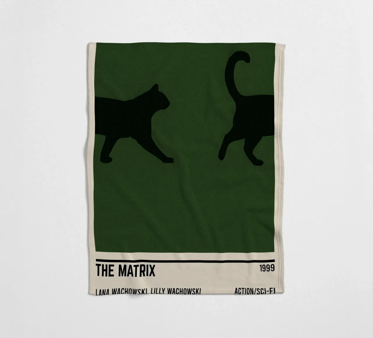 The Matrix Fleecedecke von TheArtstudio