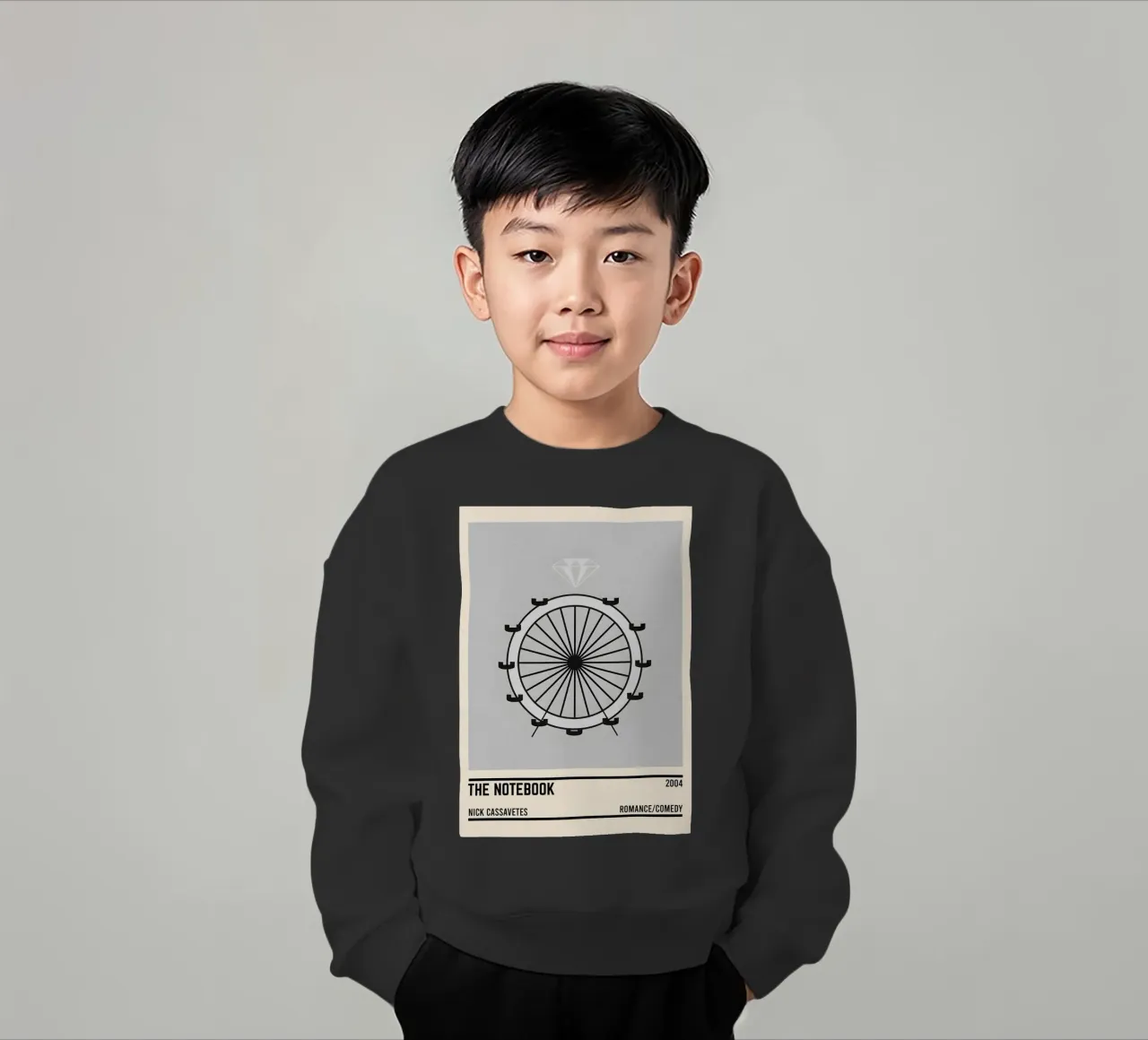 The notebook felpa bambino da TheArtstudio