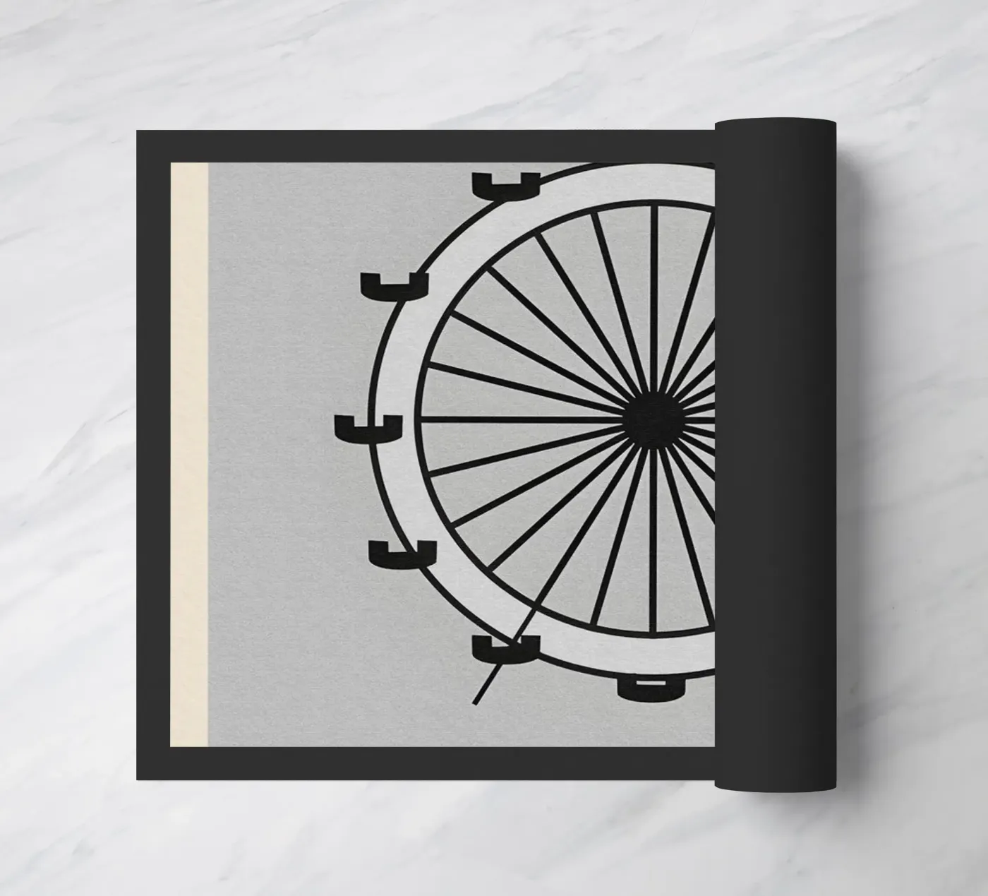 The notebook deurmat van TheArtstudio