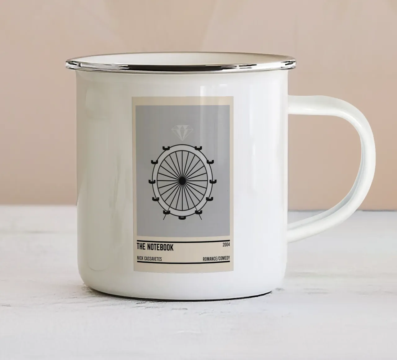 The notebook tazza in smalto da TheArtstudio