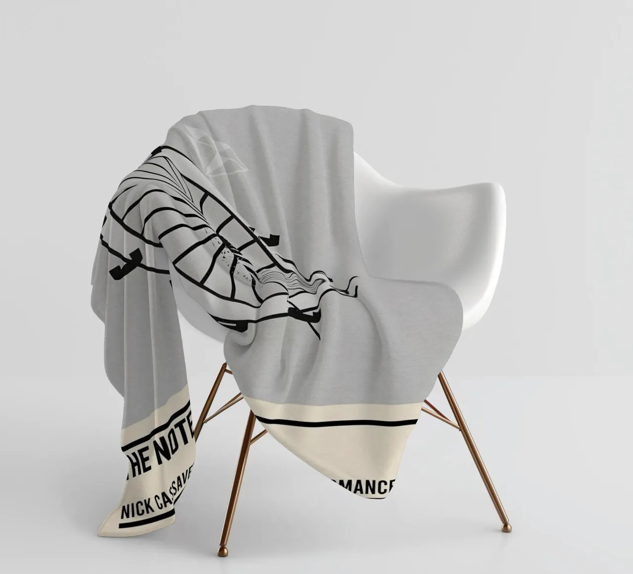 The notebook Fleecedecke von TheArtstudio