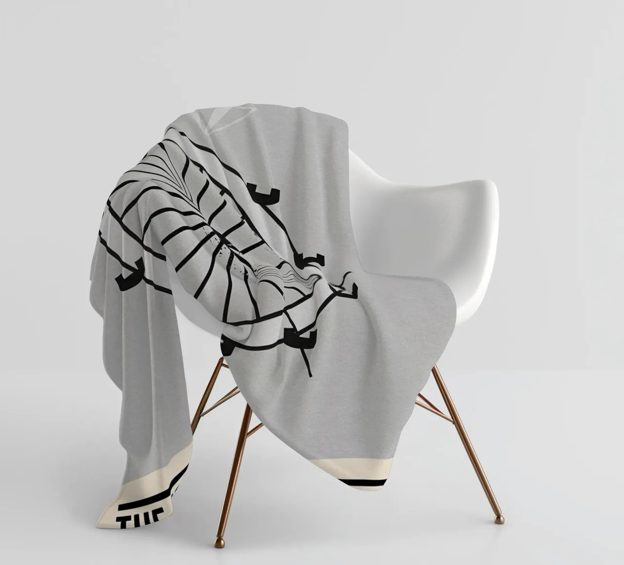 The notebook Fleecedecke von TheArtstudio