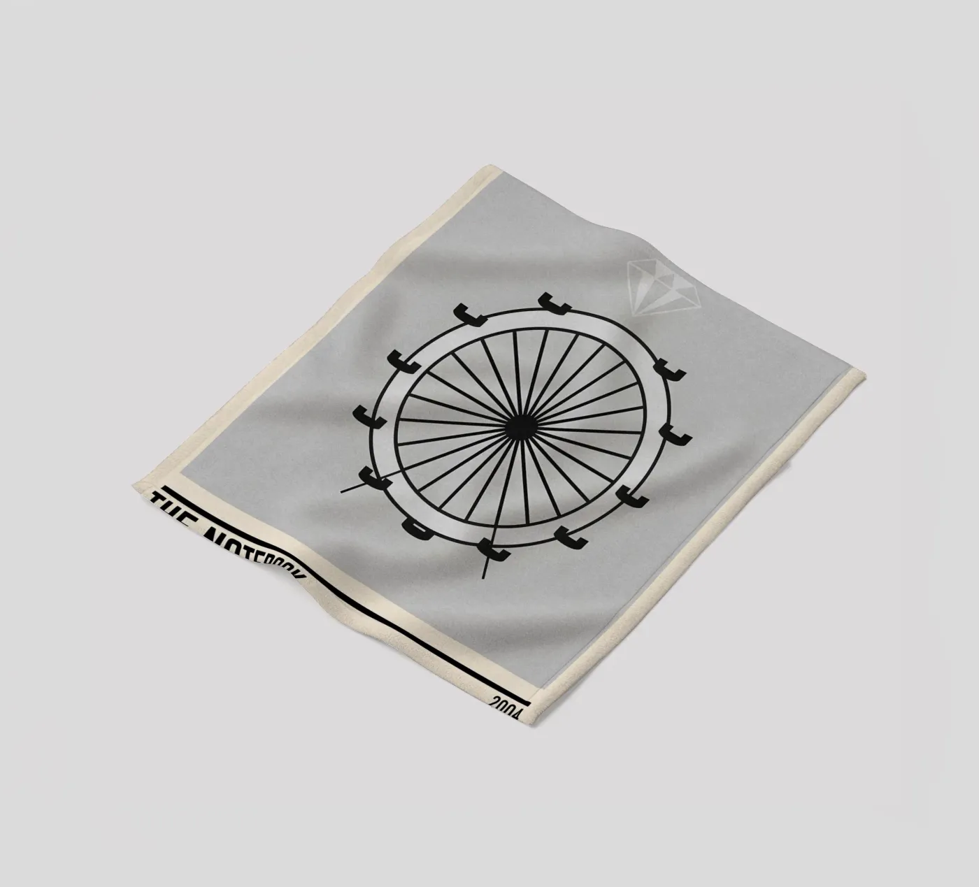 The notebook fleecedeken van TheArtstudio