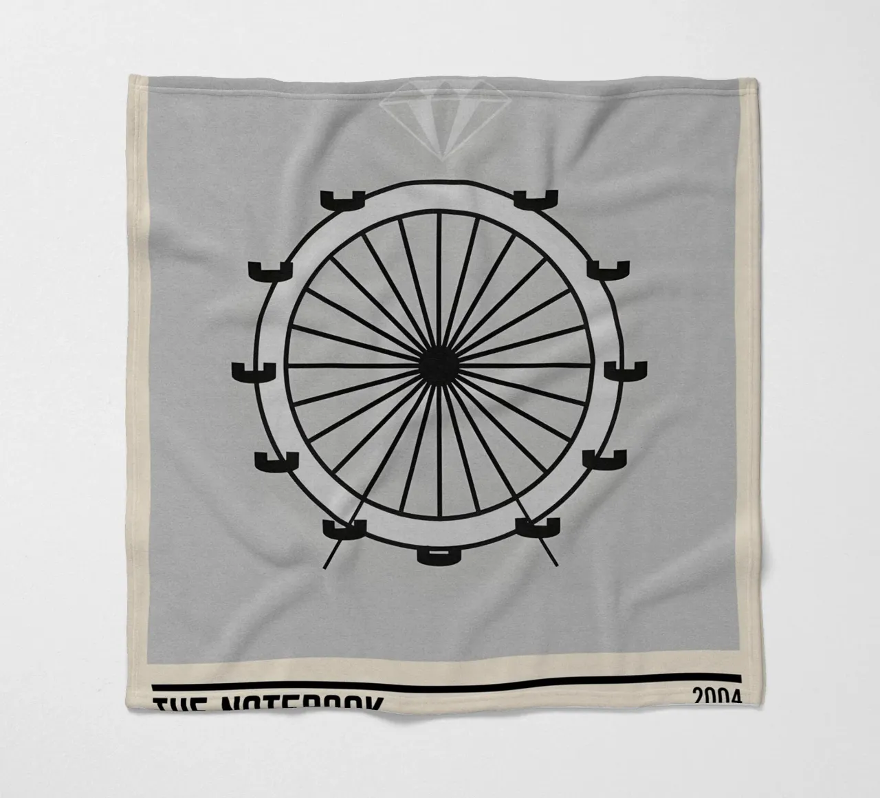 The notebook Fleecedecke von TheArtstudio