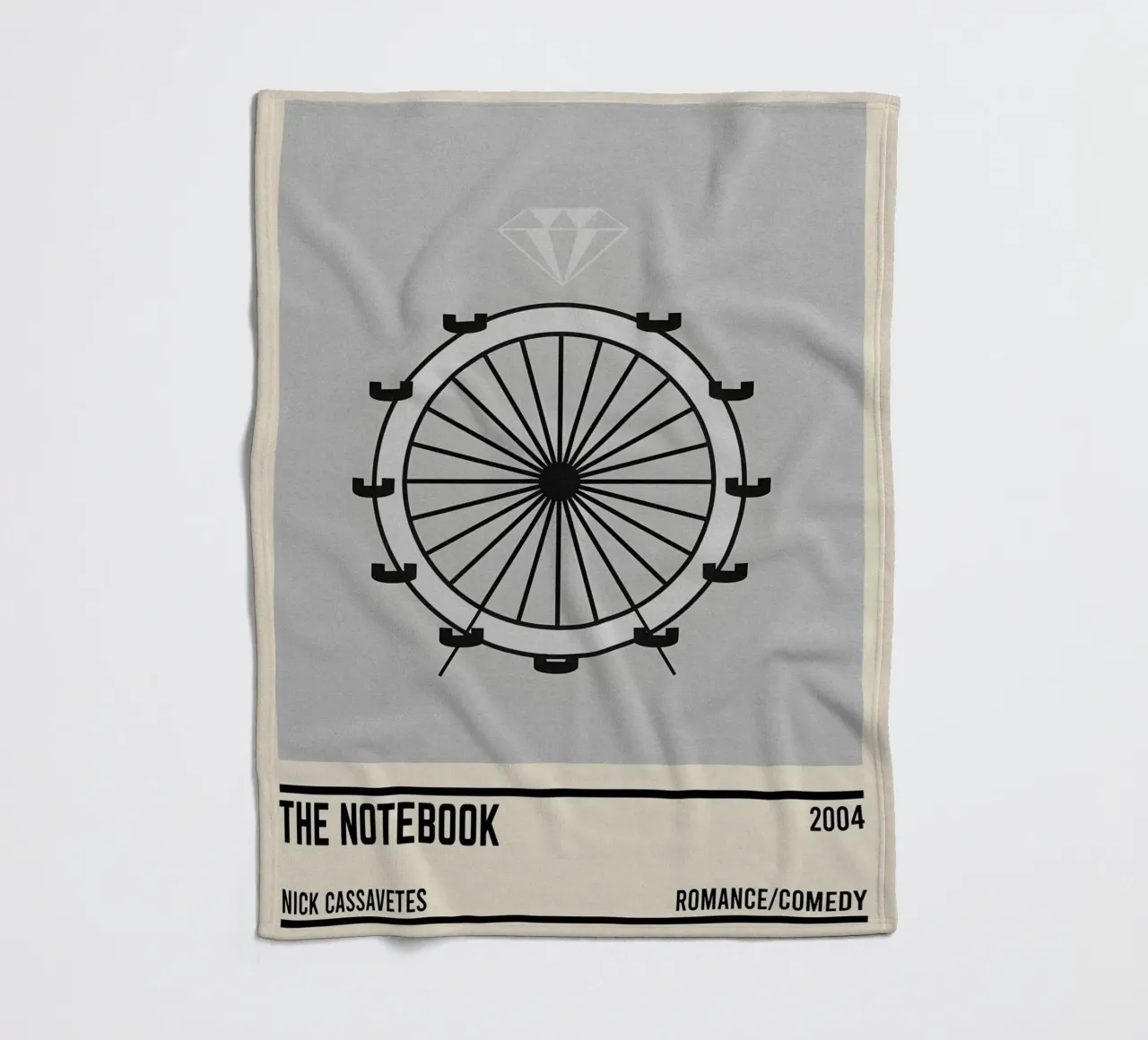 The notebook Fleecedecke von TheArtstudio
