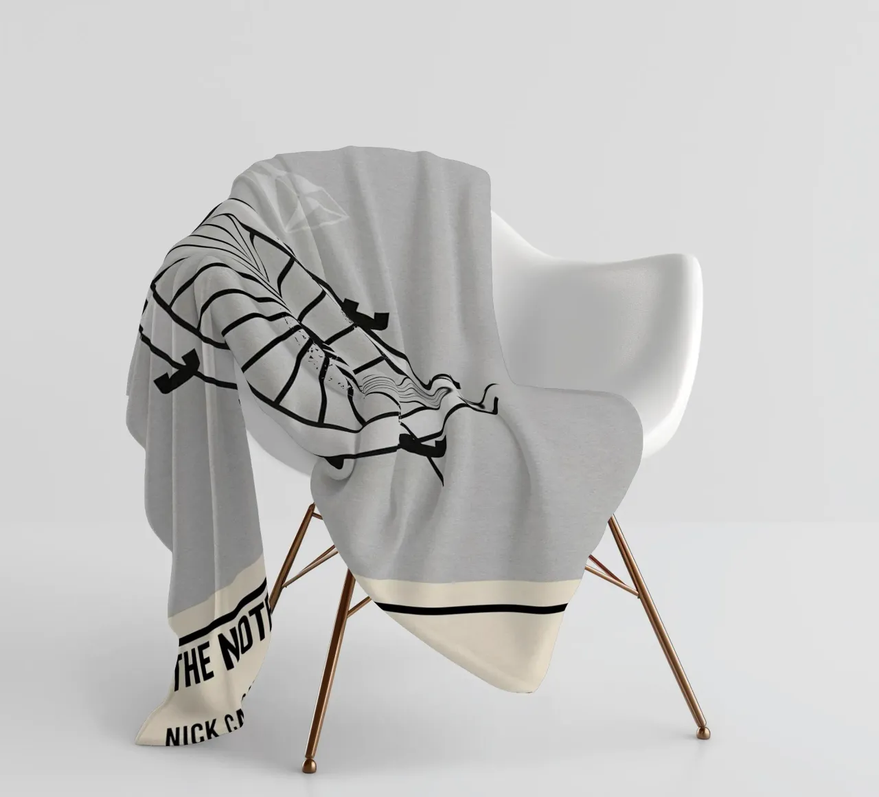 The notebook Fleecedecke von TheArtstudio