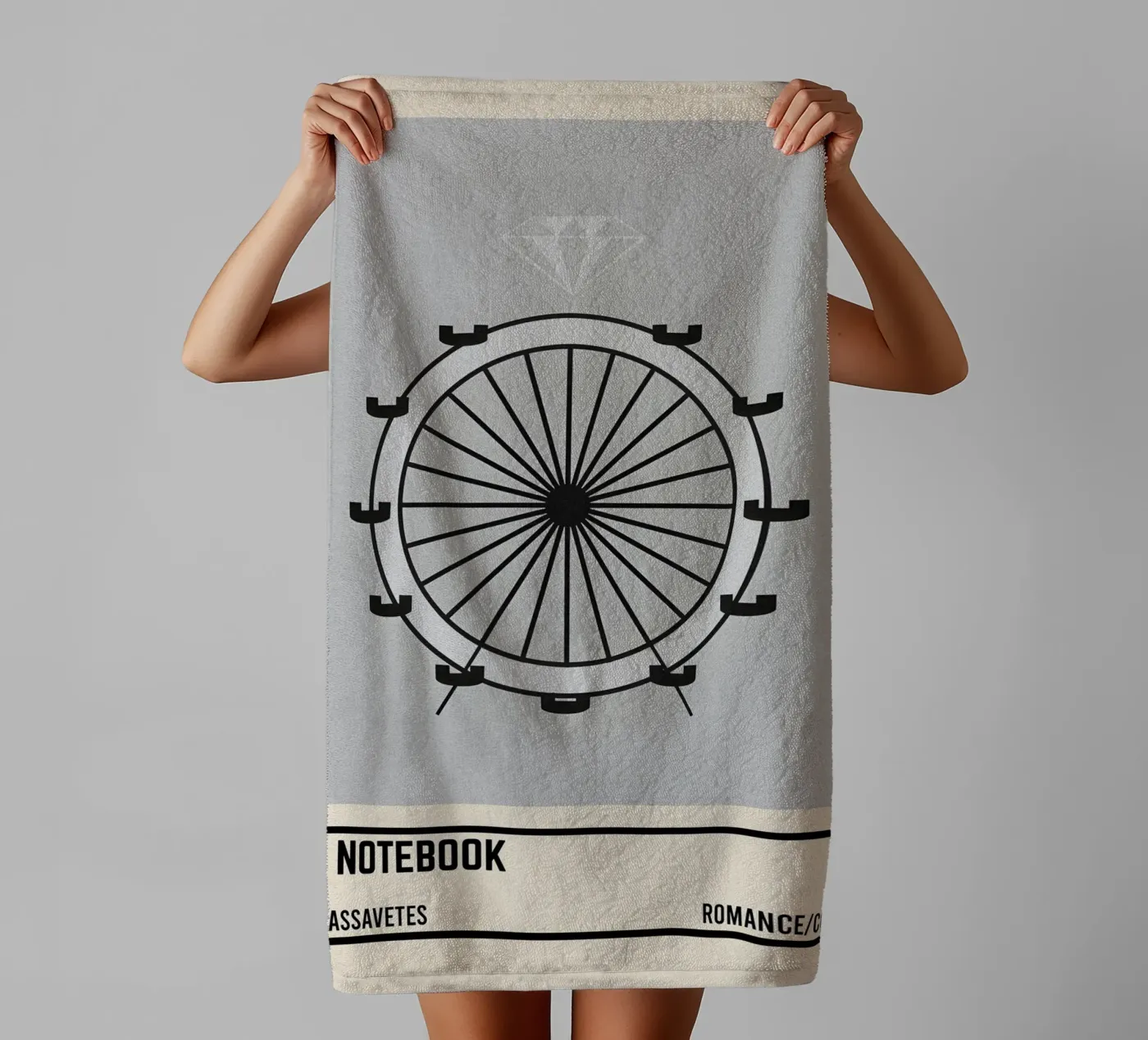 The notebook badhanddoek van TheArtstudio