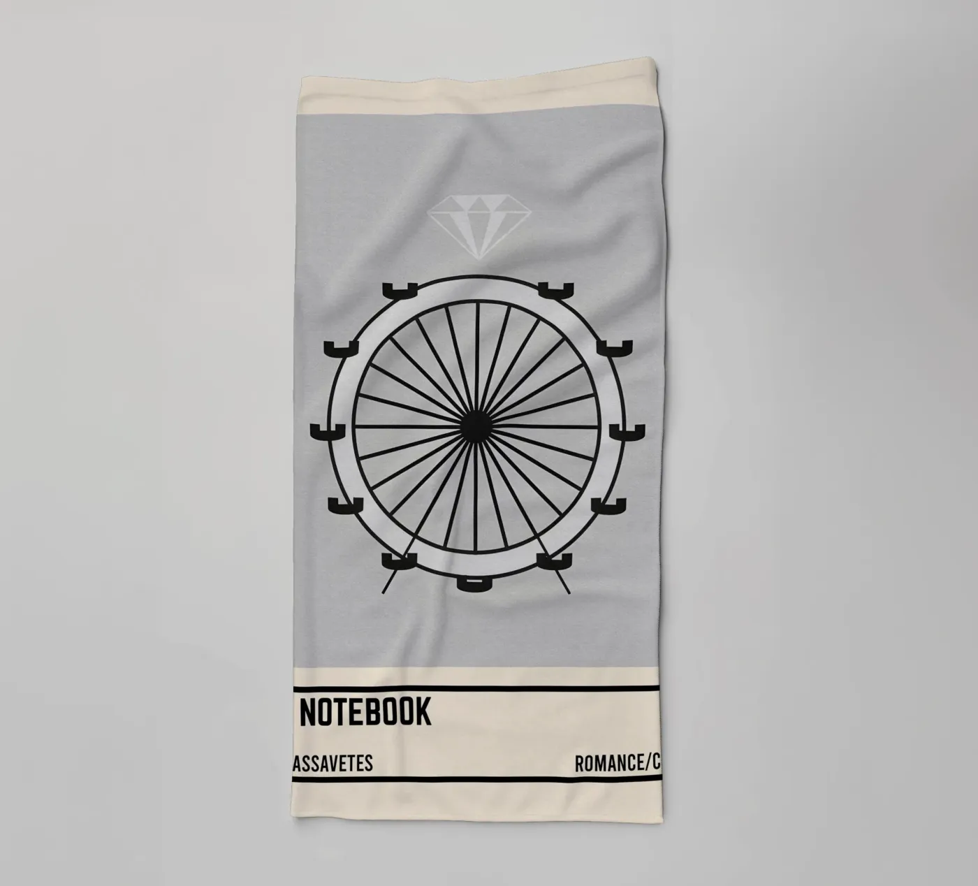 The notebook badhanddoek van TheArtstudio