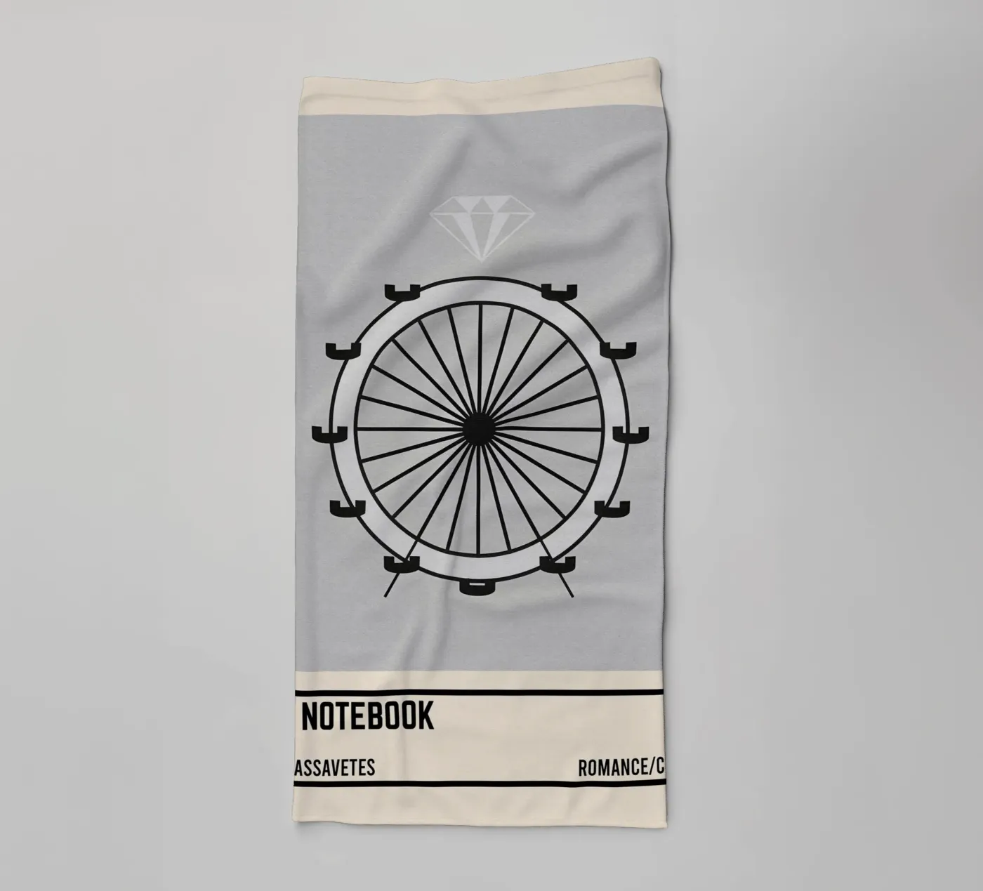 The notebook badhanddoek van TheArtstudio