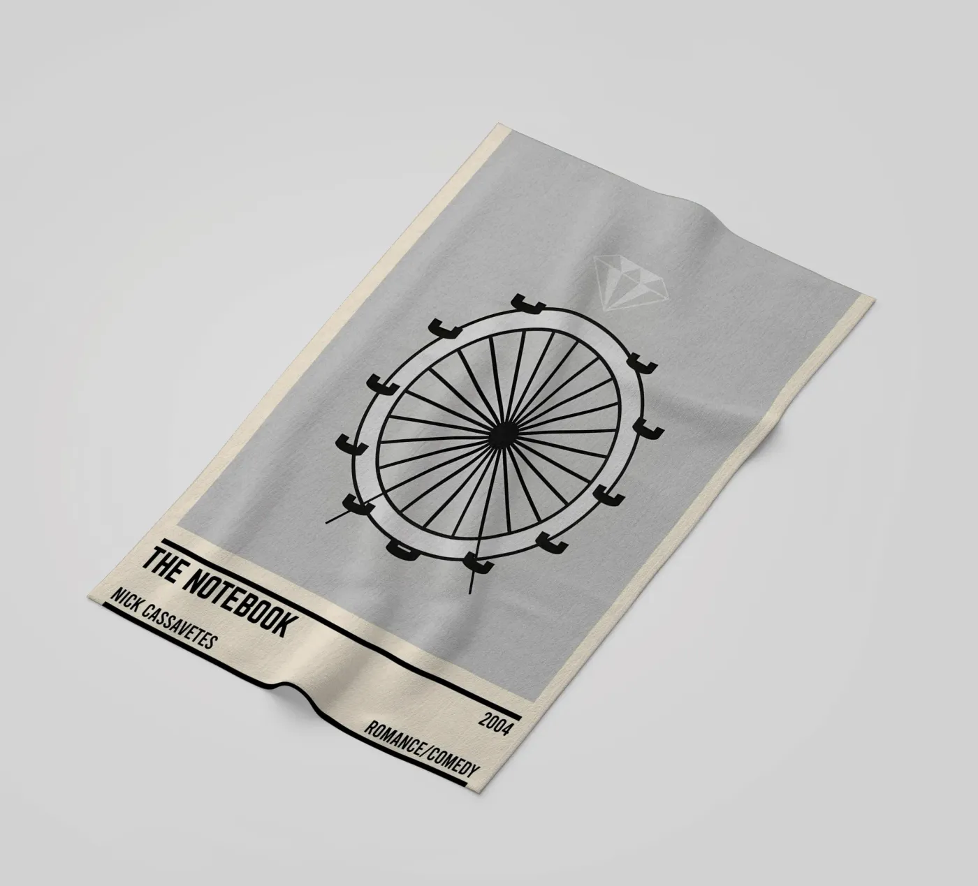 The notebook strandhanddoek van TheArtstudio