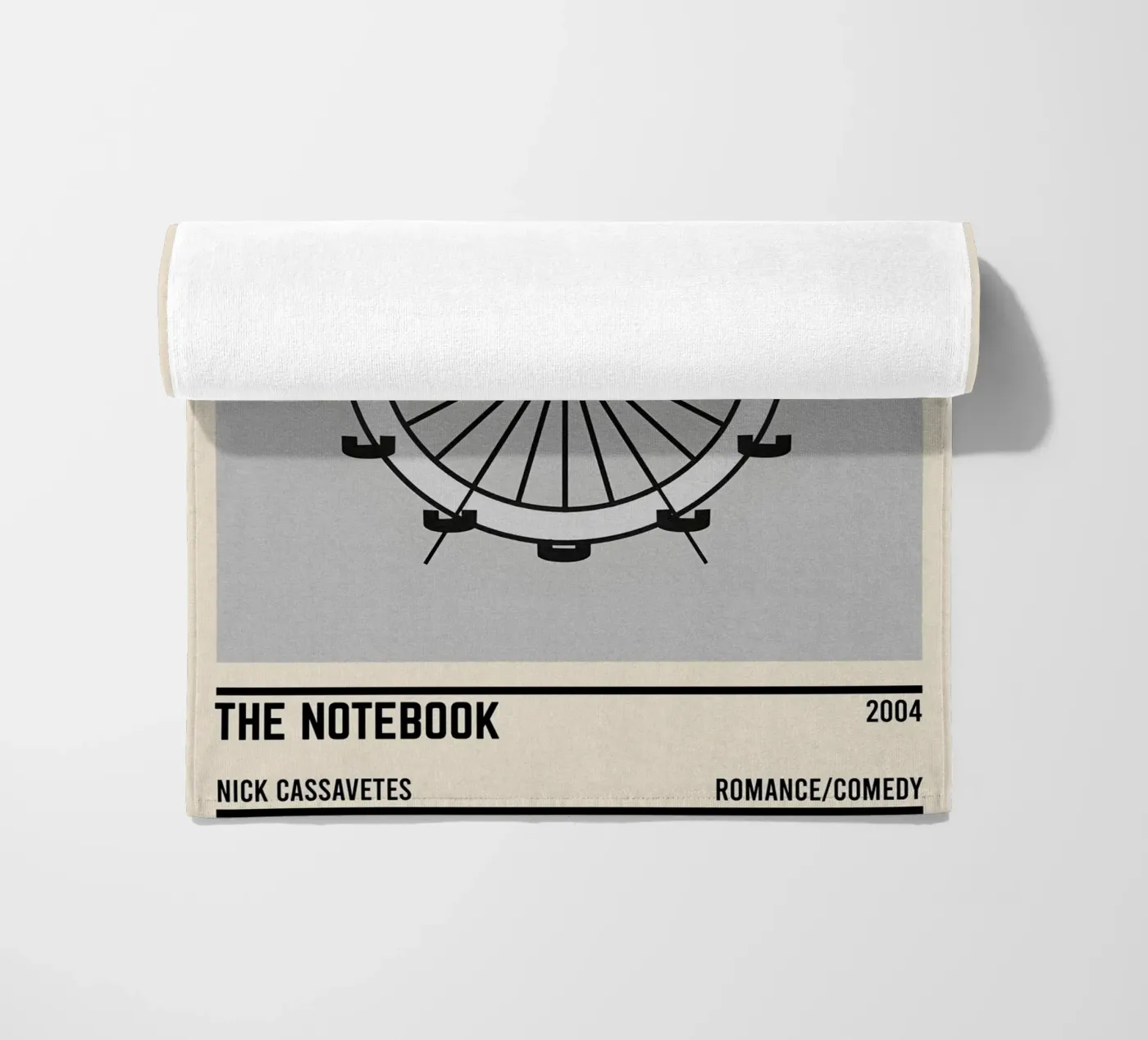 The notebook strandhanddoek van TheArtstudio