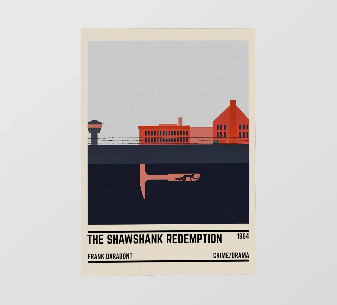 The Shawshank Redemption pellicola backlit da TheArtstudio