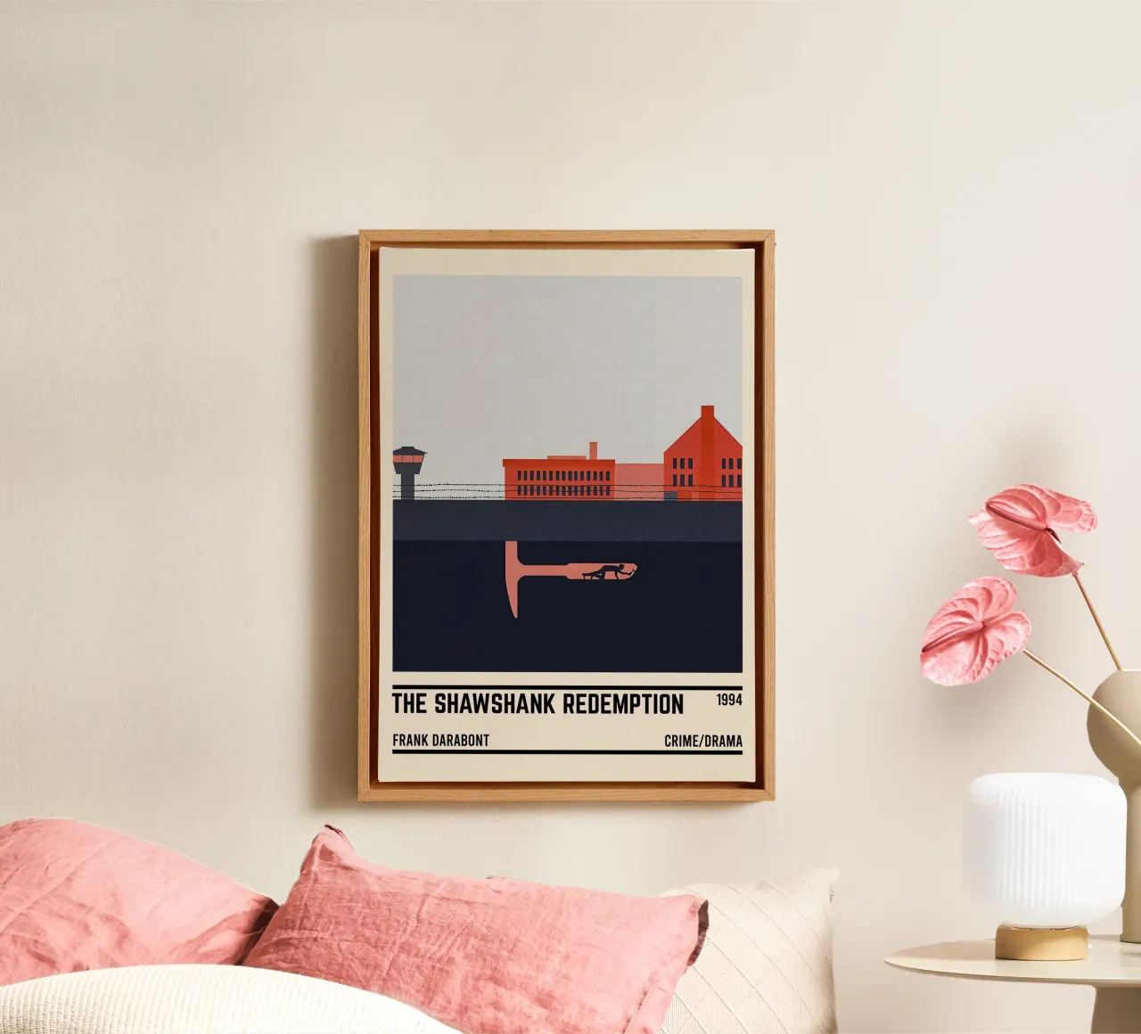 The Shawshank Redemption tela con Cornice a cassetta da TheArtstudio