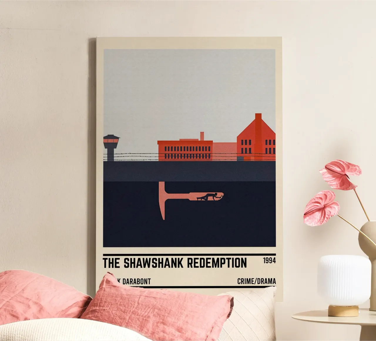 The Shawshank Redemption tela con Cornice a cassetta da TheArtstudio