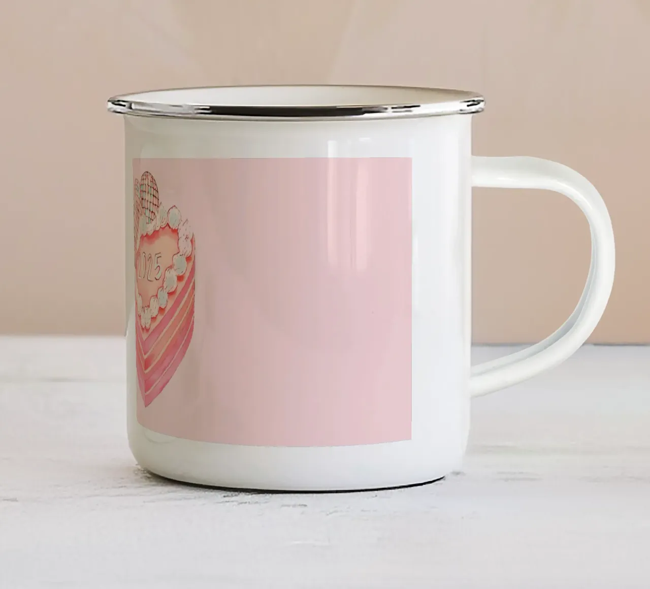 2025 Torta tazza in smalto da cafelab