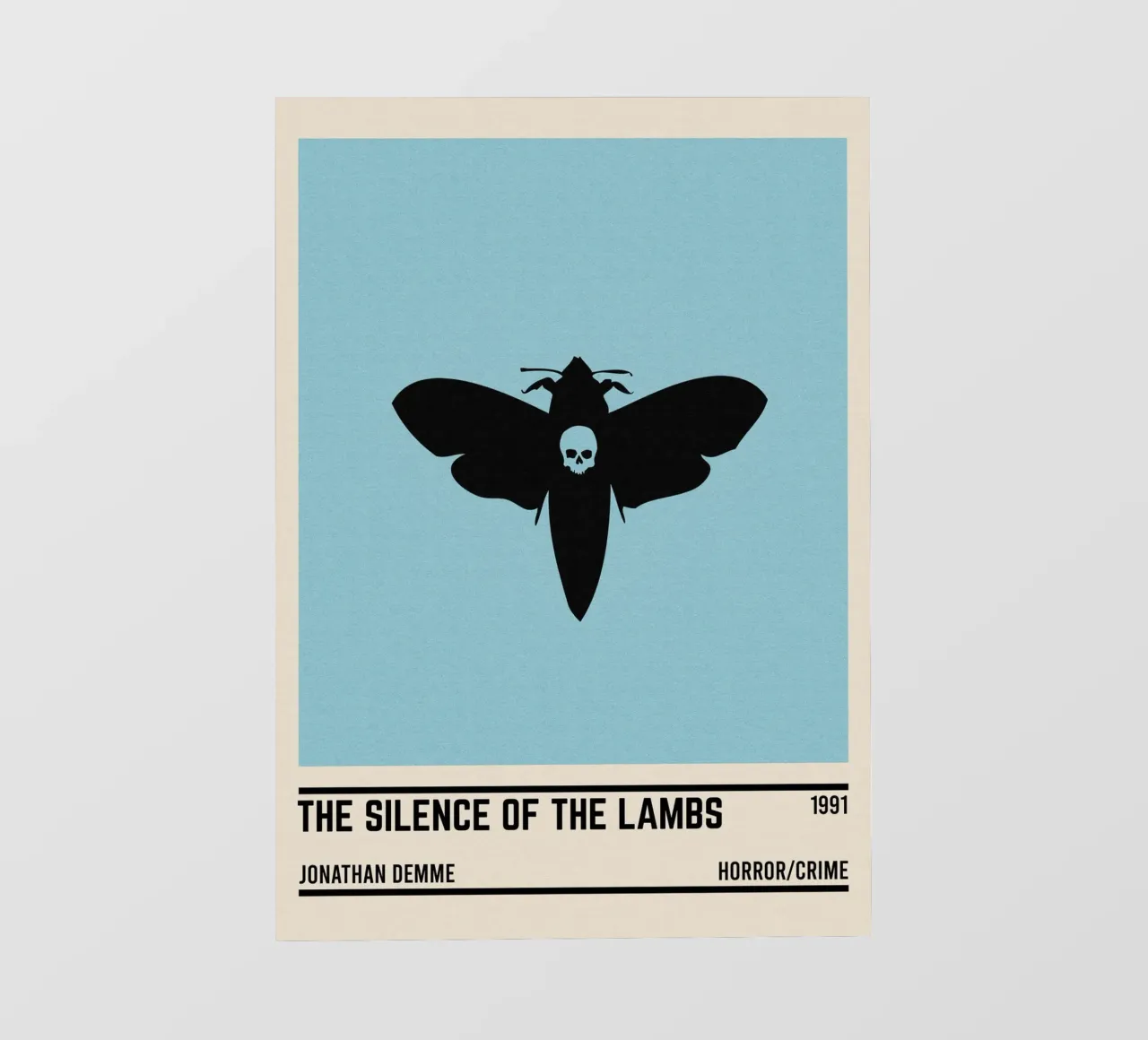 The Silence of the Lambs pellicola backlit da TheArtstudio