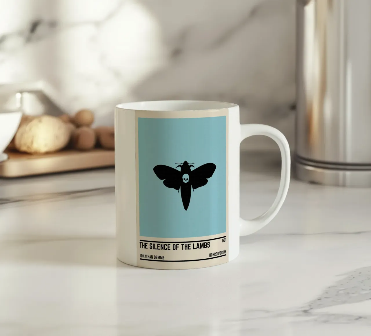 The Silence of the Lambs tazza in ceramica da TheArtstudio