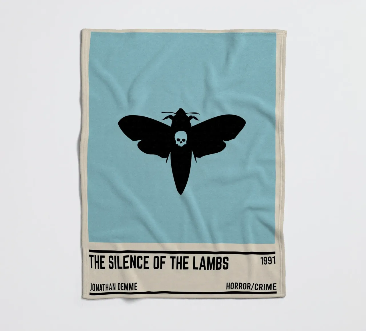The Silence of the Lambs coperta in pile da TheArtstudio