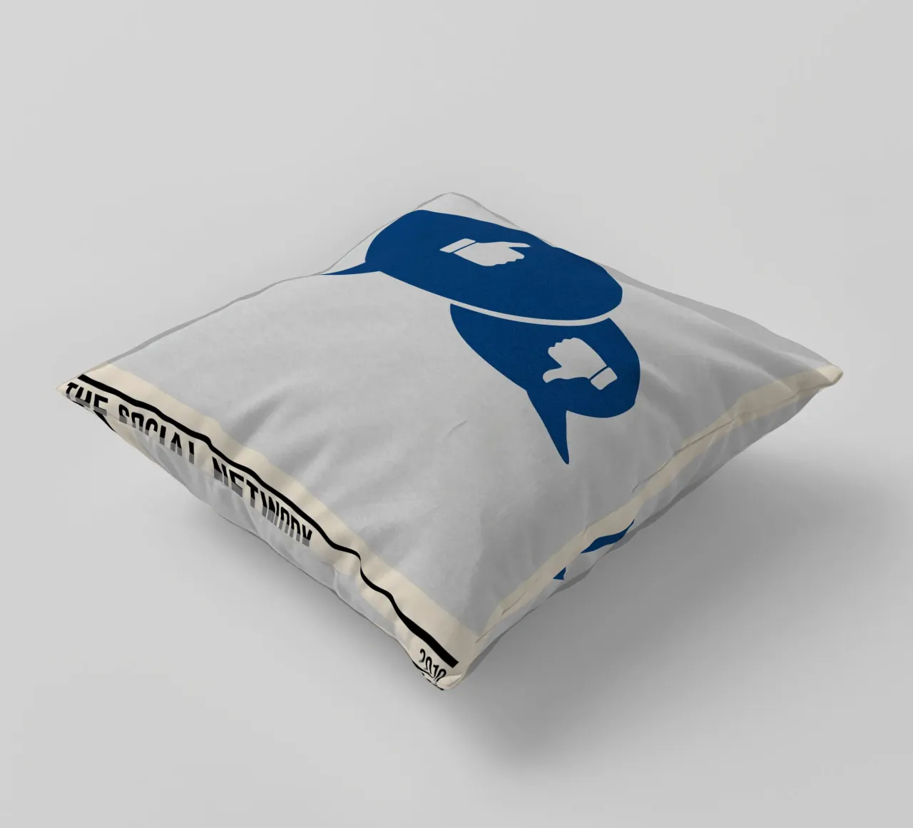The Social Network cuscino da TheArtstudio
