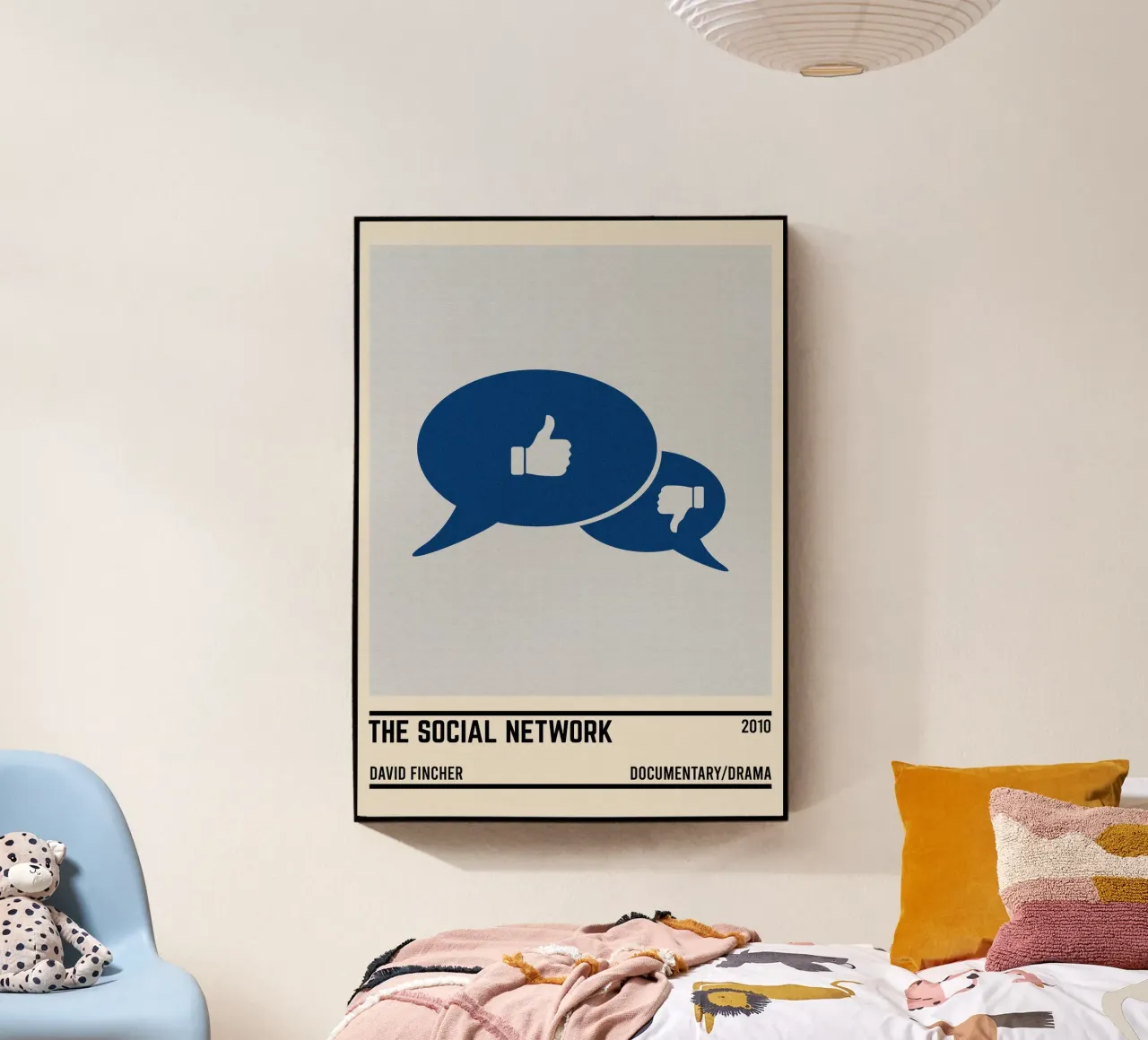 The Social Network plexiglass da TheArtstudio