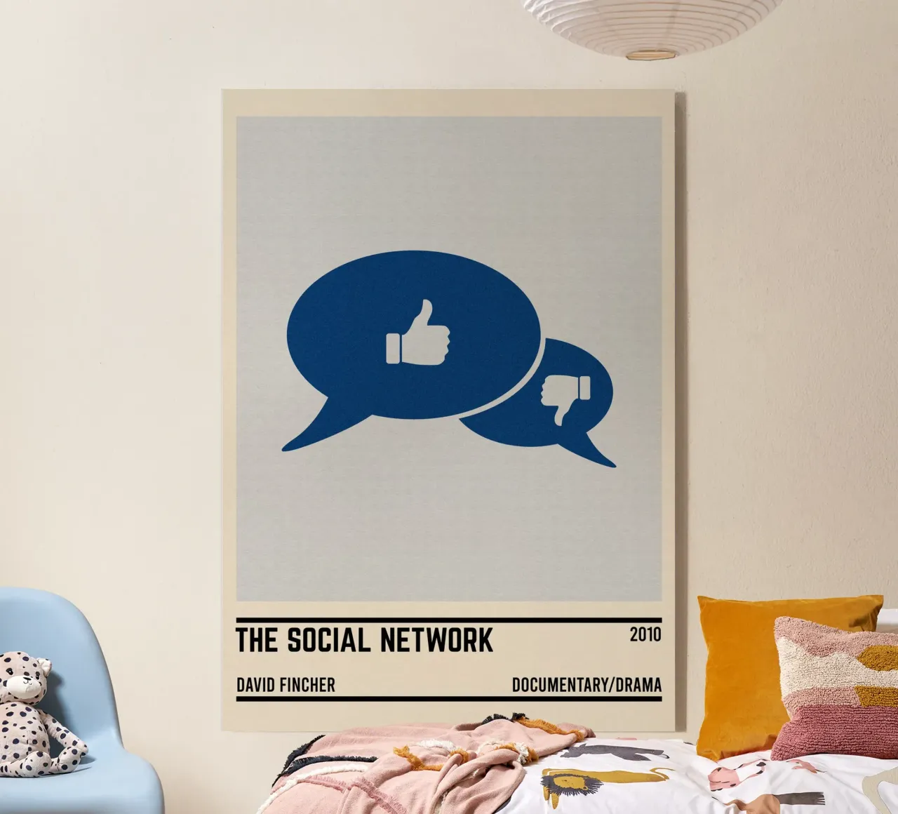 The Social Network plexiglass da TheArtstudio