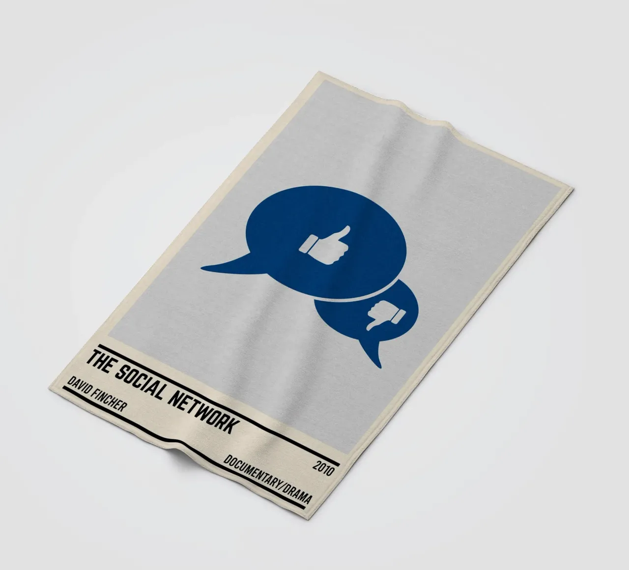 The Social Network coperta in pile da TheArtstudio