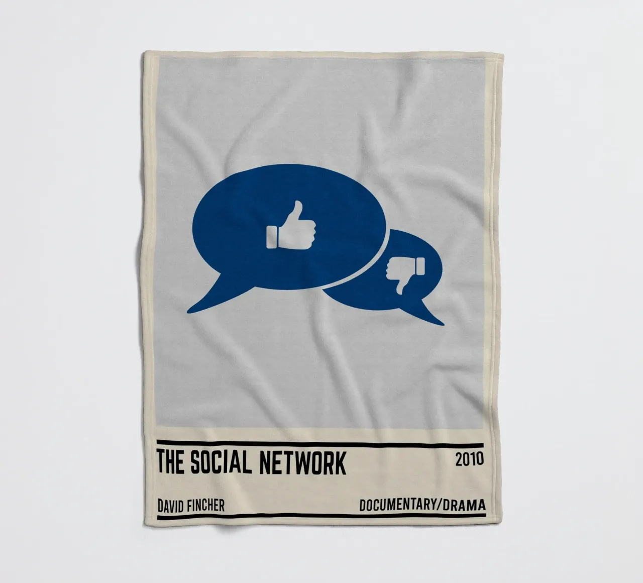 The Social Network coperta in pile da TheArtstudio