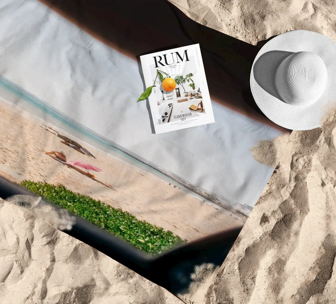 Sole, spiaggia e mare: un momento in Portogallo telo mare da Bold and Retro