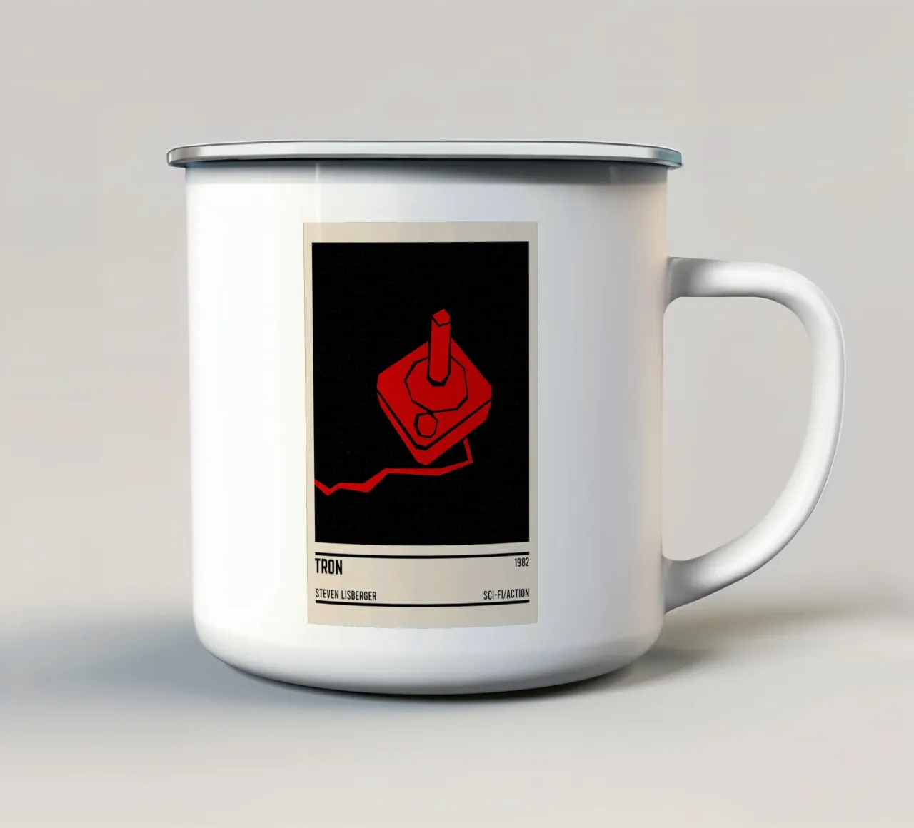 Tron tazza in smalto da TheArtstudio