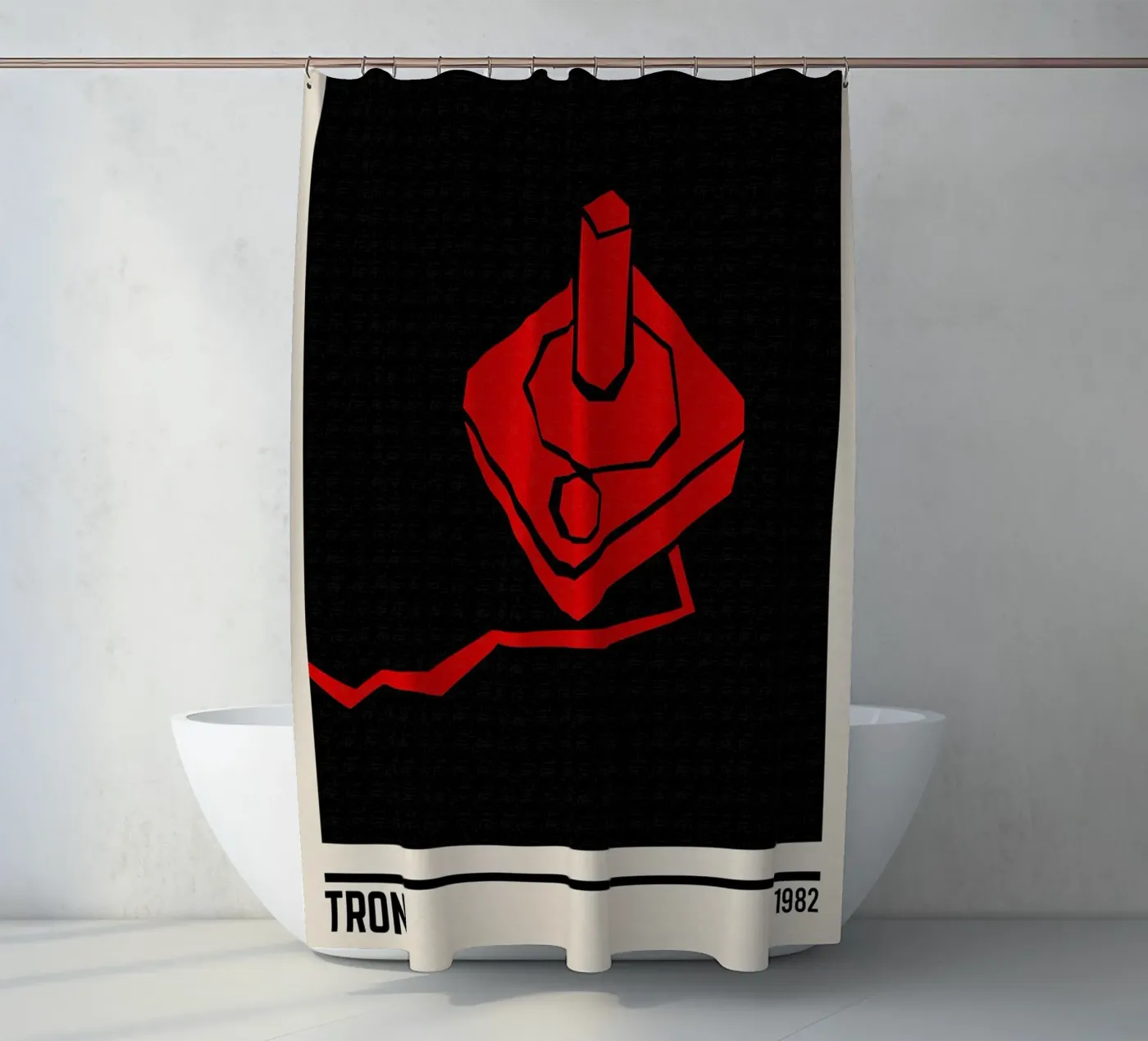 Tron Duschvorhang von TheArtstudio