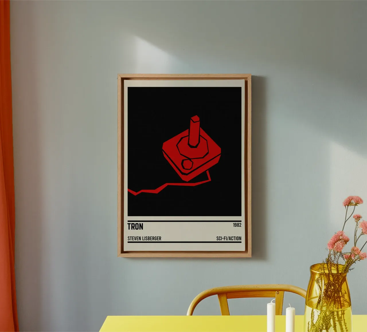 Tron tela con Cornice a cassetta da TheArtstudio