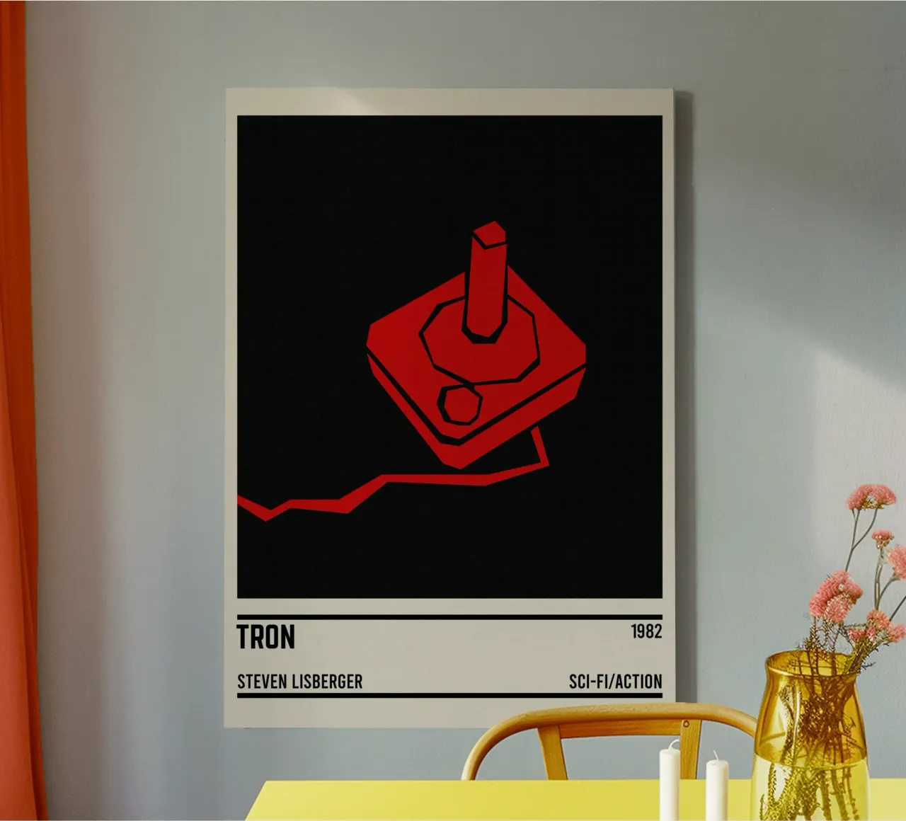 Tron tela con Cornice a cassetta da TheArtstudio