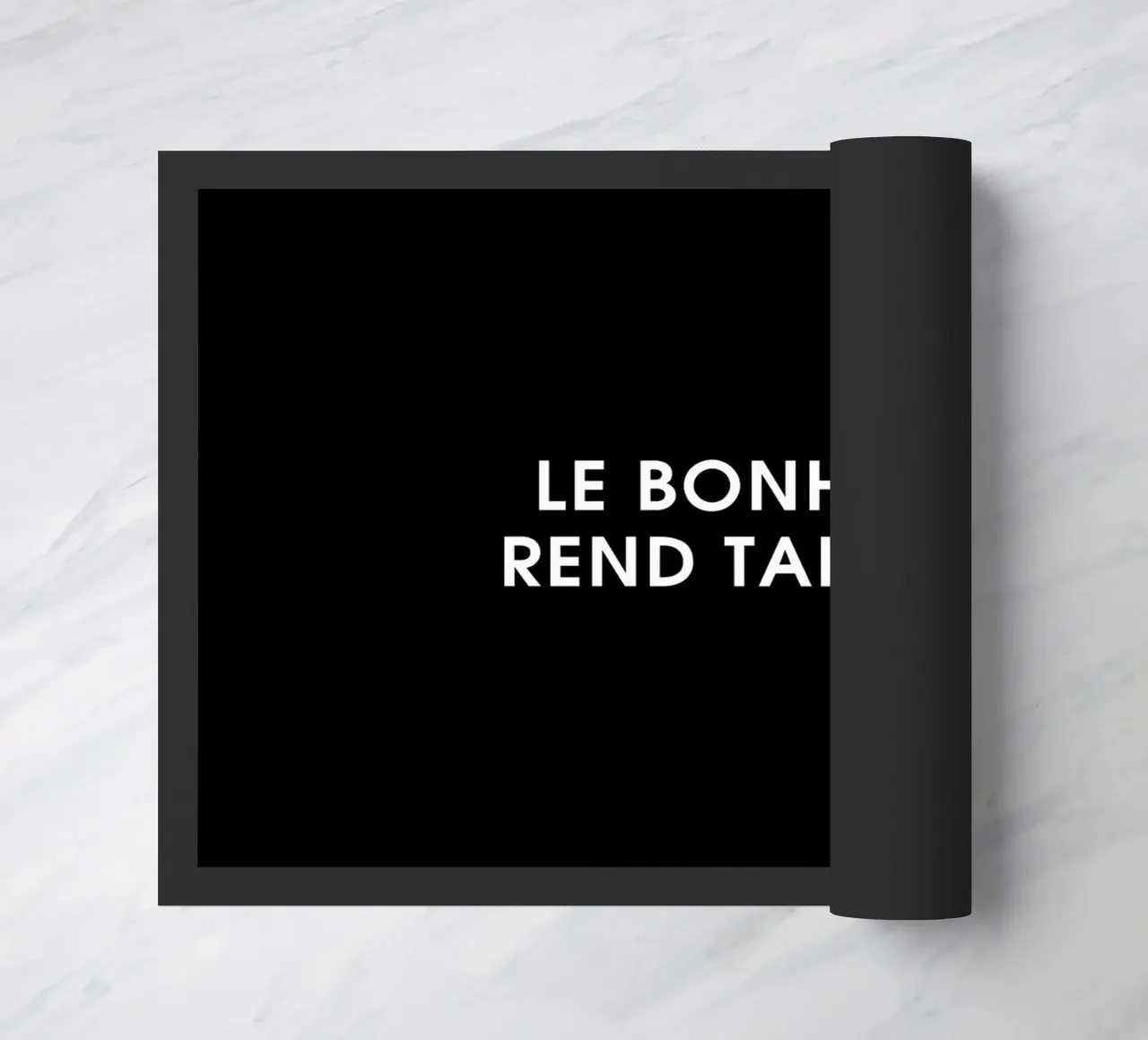 Le bonheur rend taiseux - Black zerbino da Intertitres