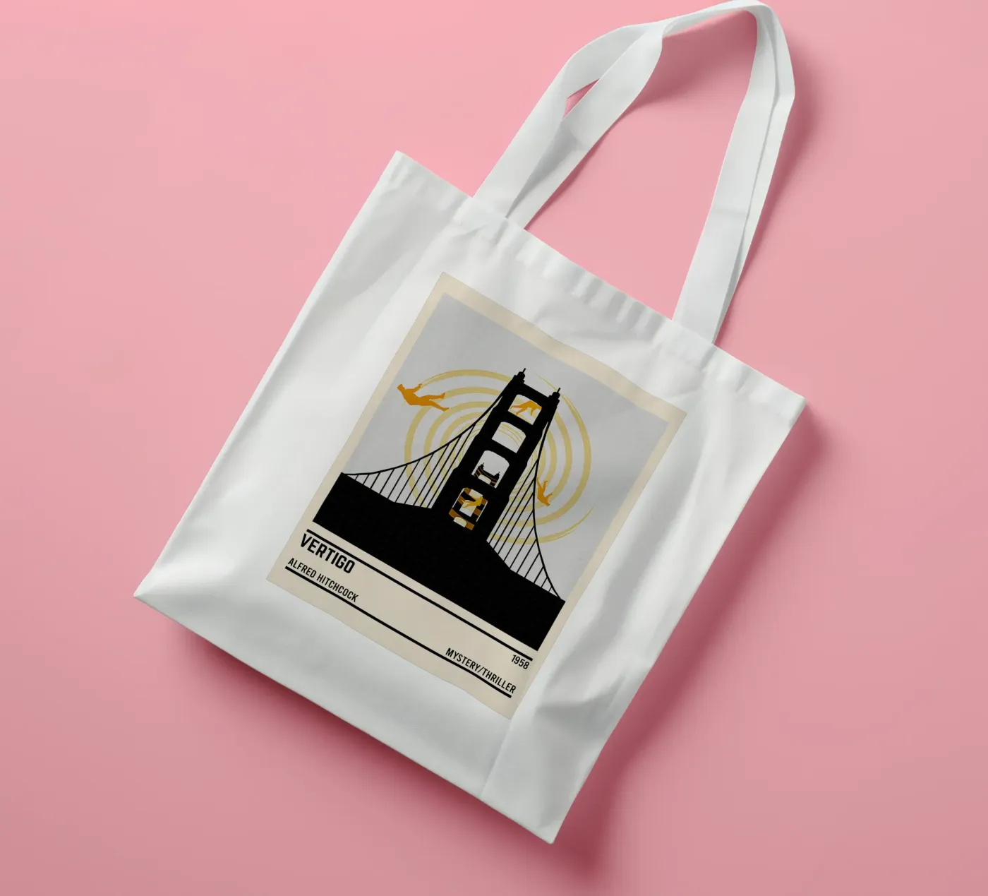 Vertigo borsa in juta da TheArtstudio
