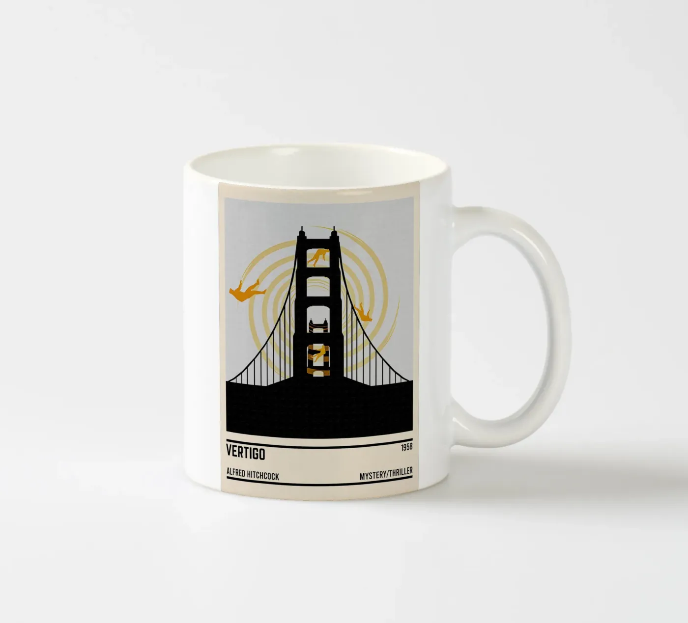 Vertigo ceramic mug by TheArtstudio