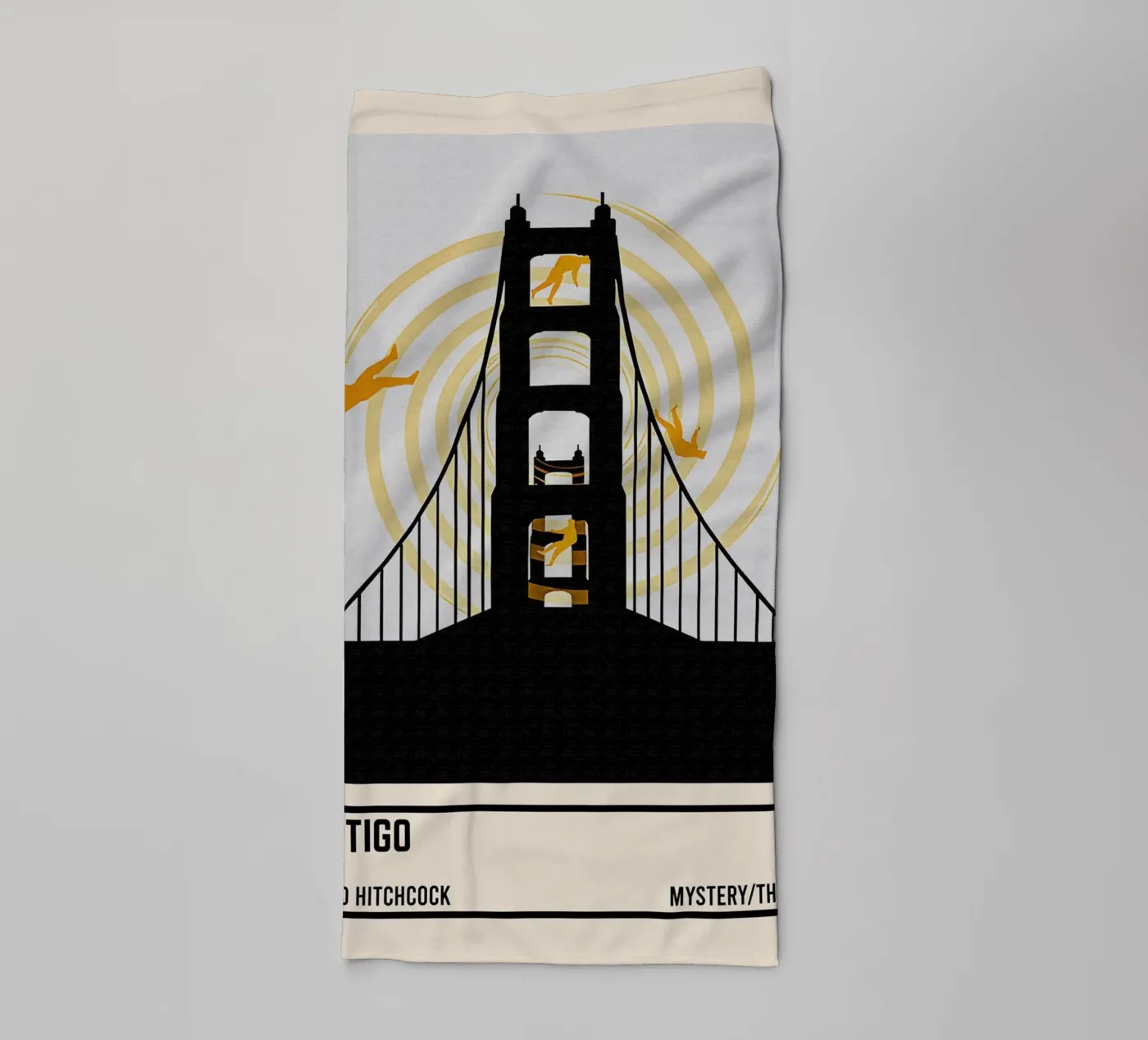 Vertigo badhanddoek van TheArtstudio