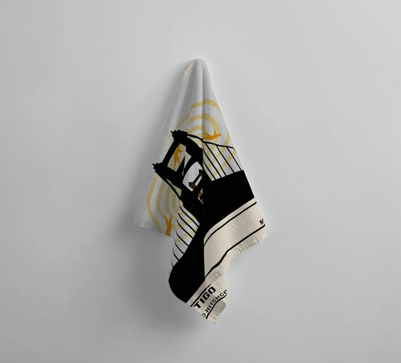 Vertigo badhanddoek van TheArtstudio