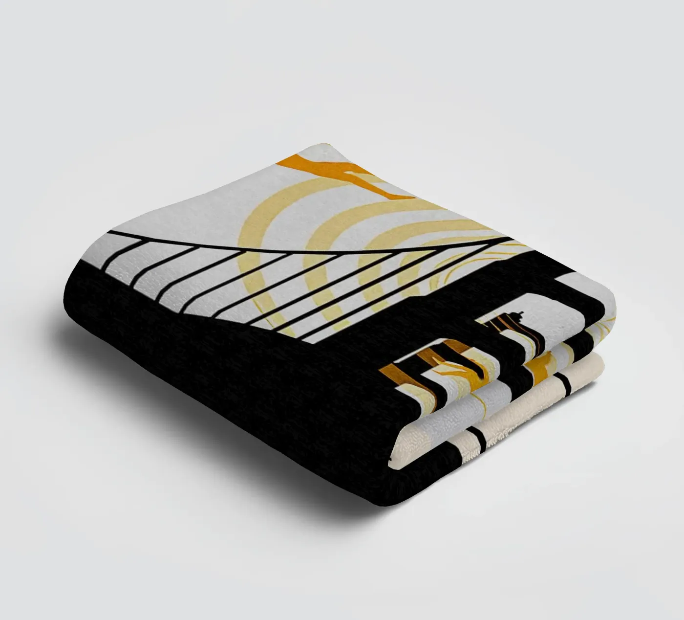 Vertigo badhanddoek van TheArtstudio