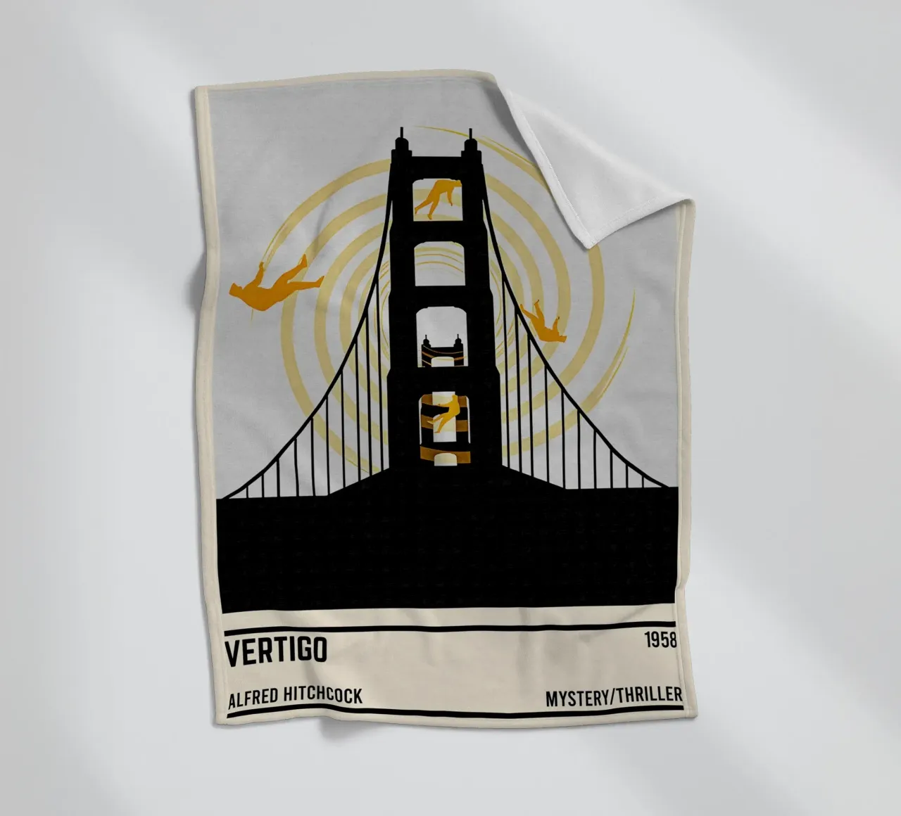 Vertigo Fleecedecke von TheArtstudio