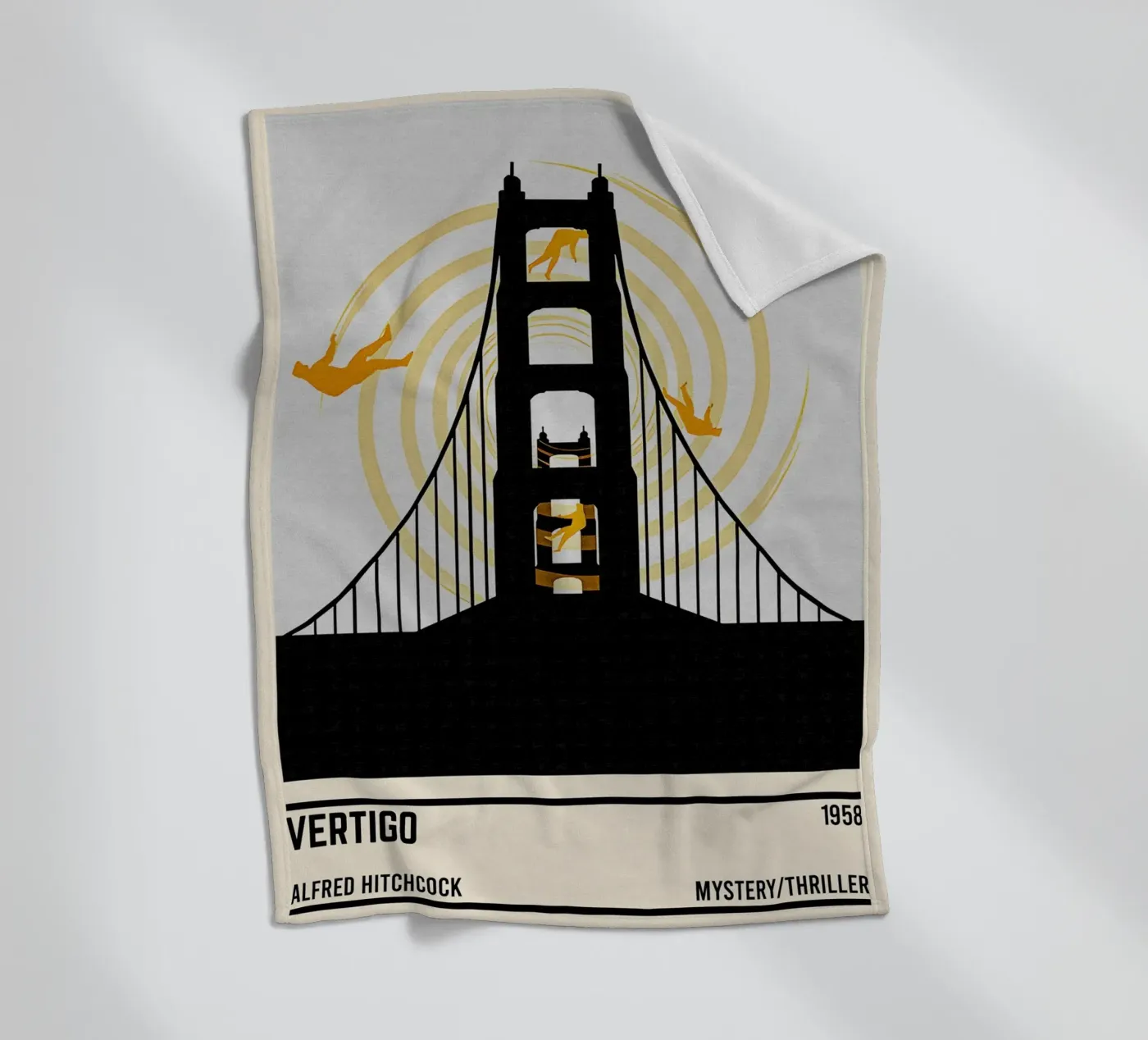 Vertigo fleece blanket by TheArtstudio