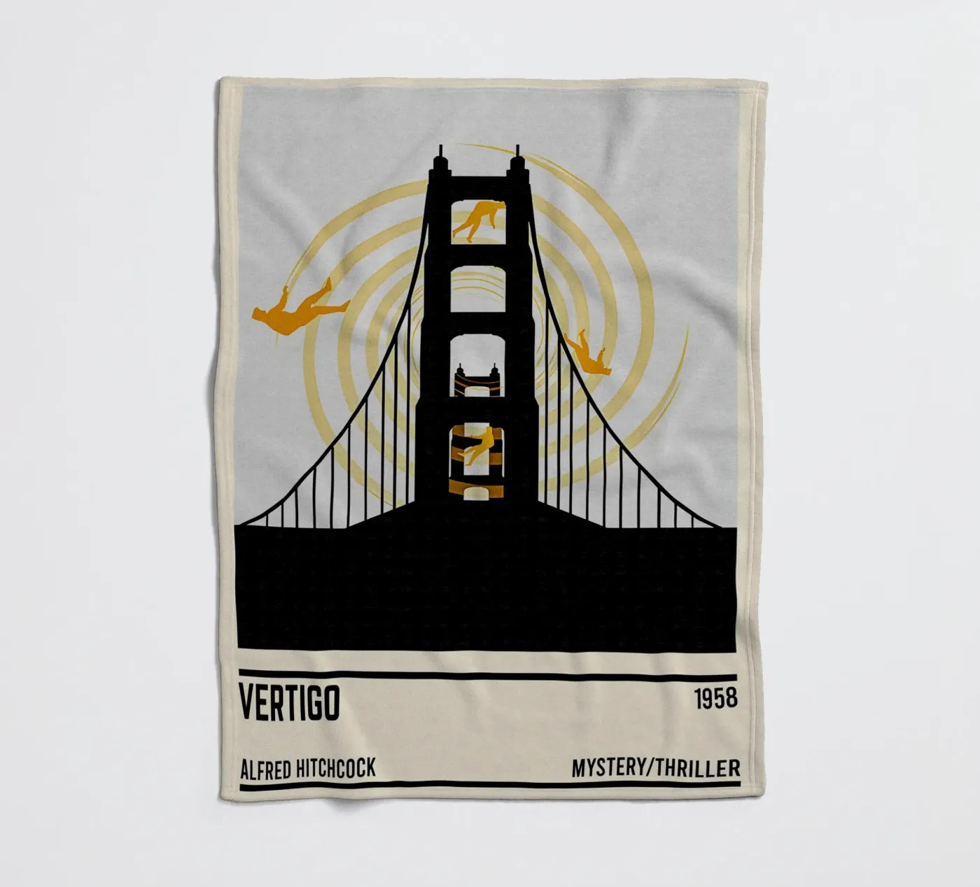 Vertigo fleece blanket by TheArtstudio