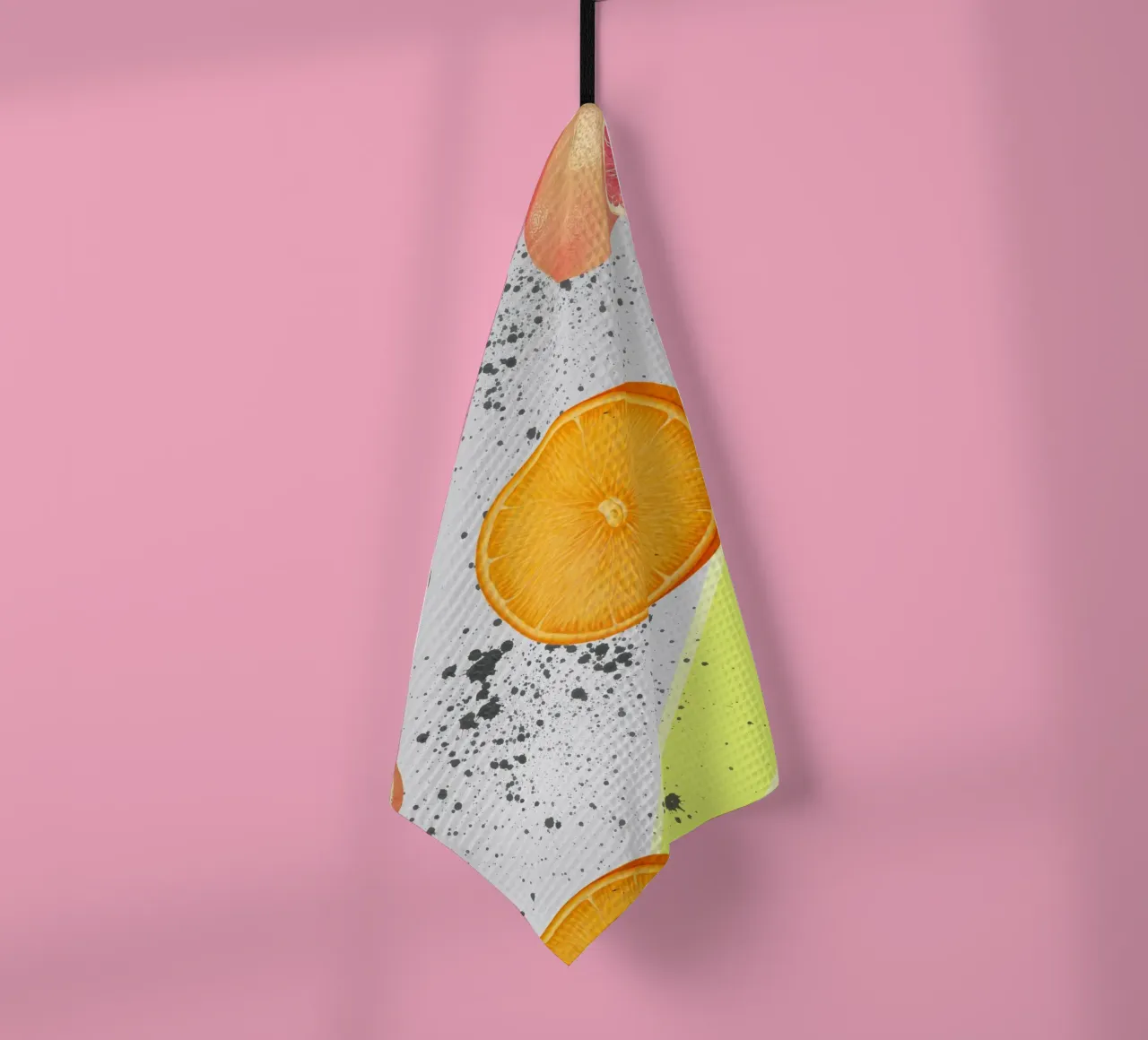 Grapefruit Orange Pattern canovaccio da cucina da IndigoBird