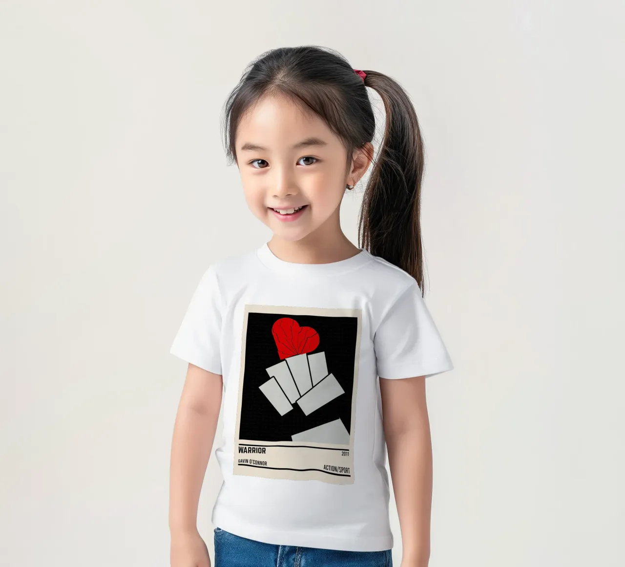 Warrior kinder t-shirt van TheArtstudio