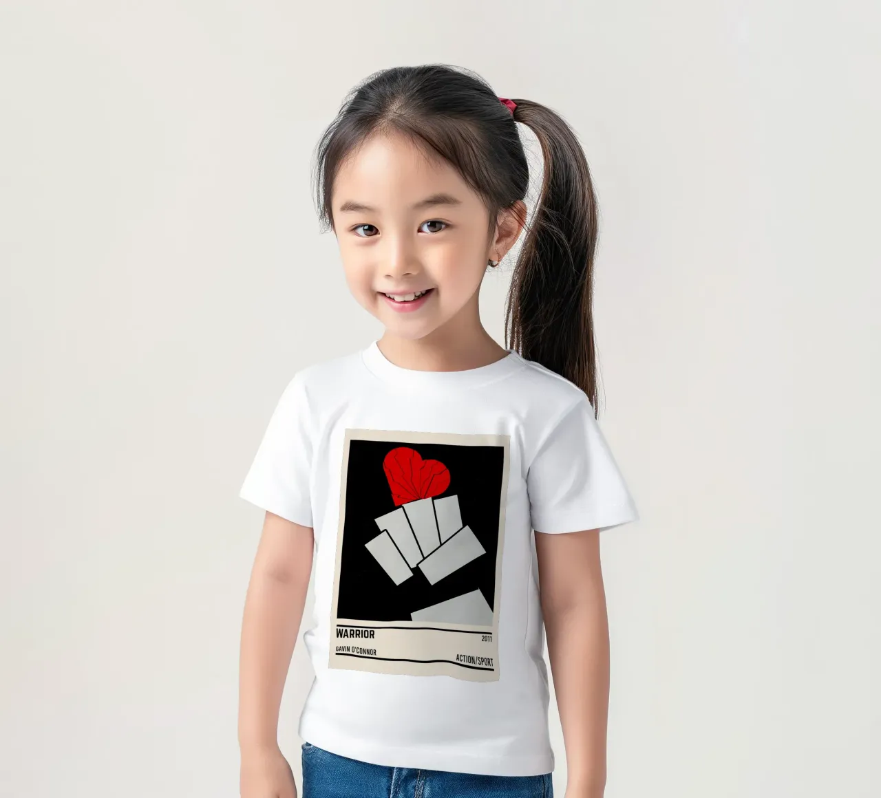 Warrior kinder t-shirt van TheArtstudio